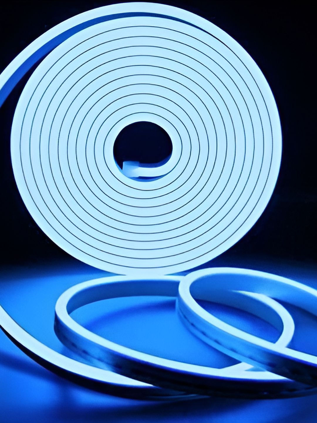 SPARK WORLD Blue Rice Shape Rope String Lights-picture-25