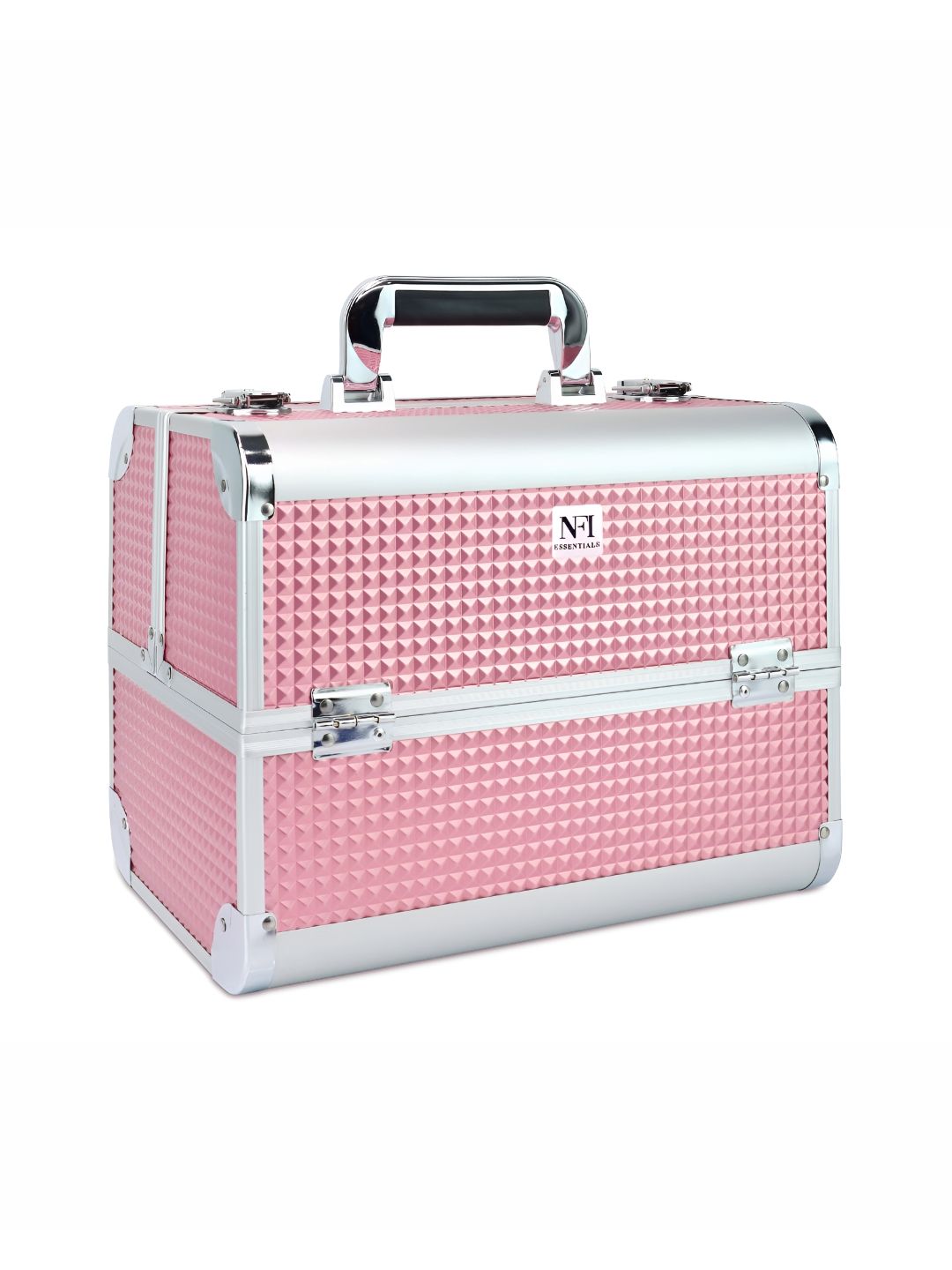 NFI essentials Pink Set of 1 Regular Makeup Organiser Organisers-image-26