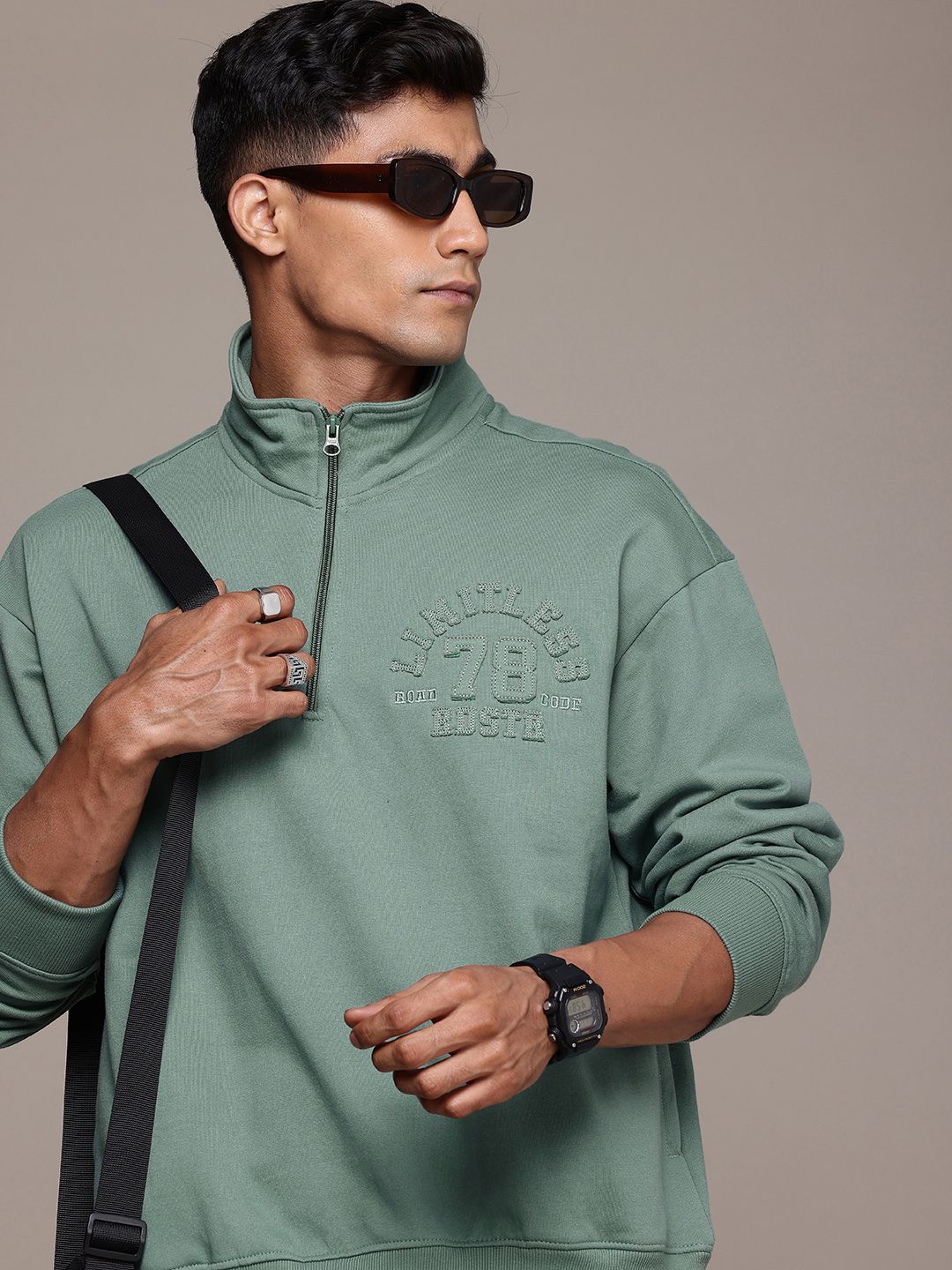 The Roadster Life Co. Applique Relaxed Fit Sweatshirt-picture-44