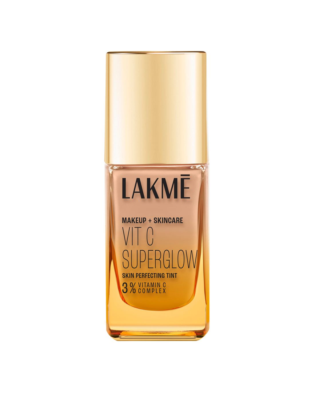 Lakme Makeup + Skincare Vit C Superglow Skin Perfecting Tint 25ml - Neutral Nude N200-picture-30