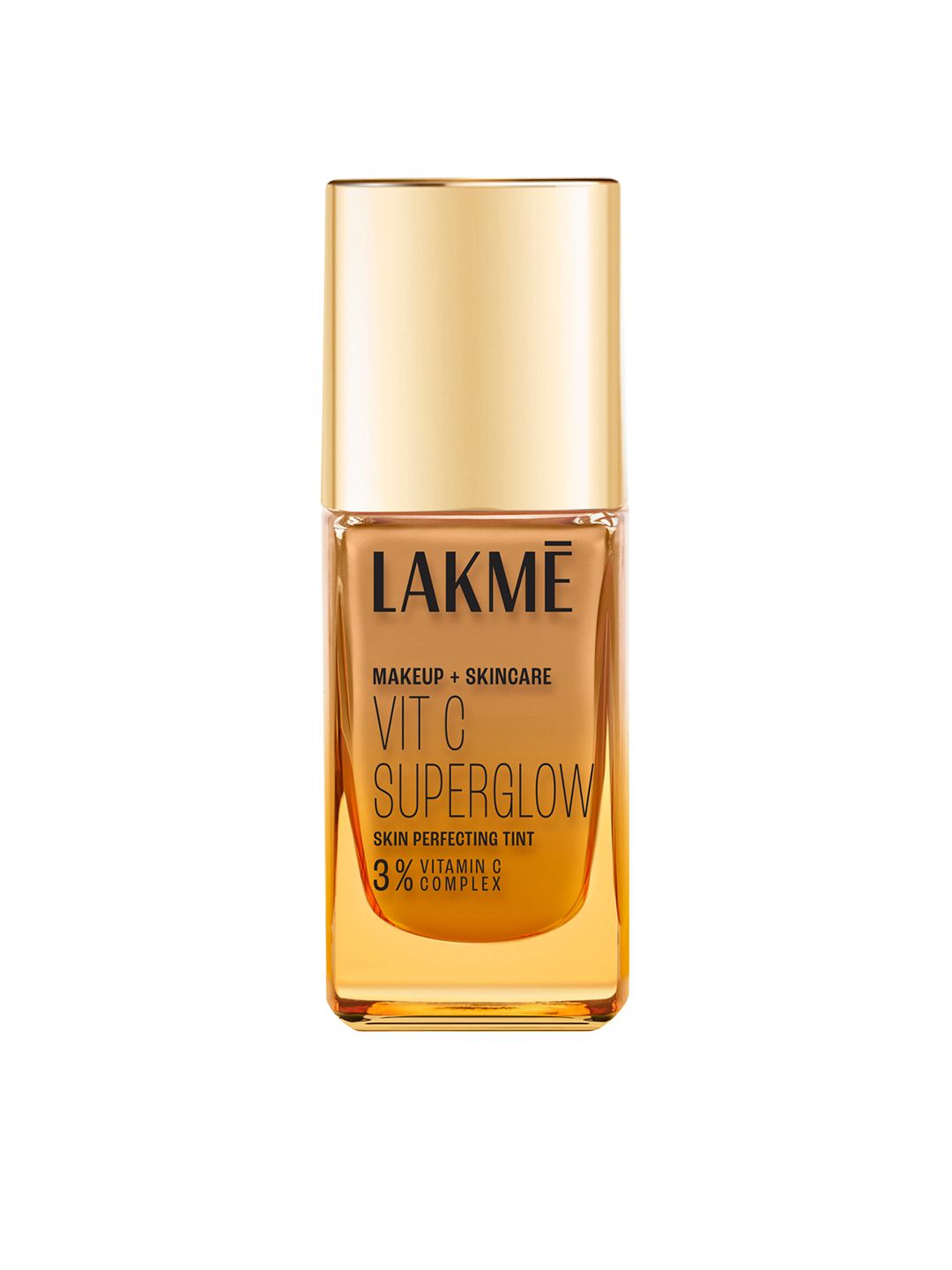 Lakme Makeup+Skincare VitC Superglow Skin Perfecting Tint 25 ml - Neutral Almond N340-picture-21