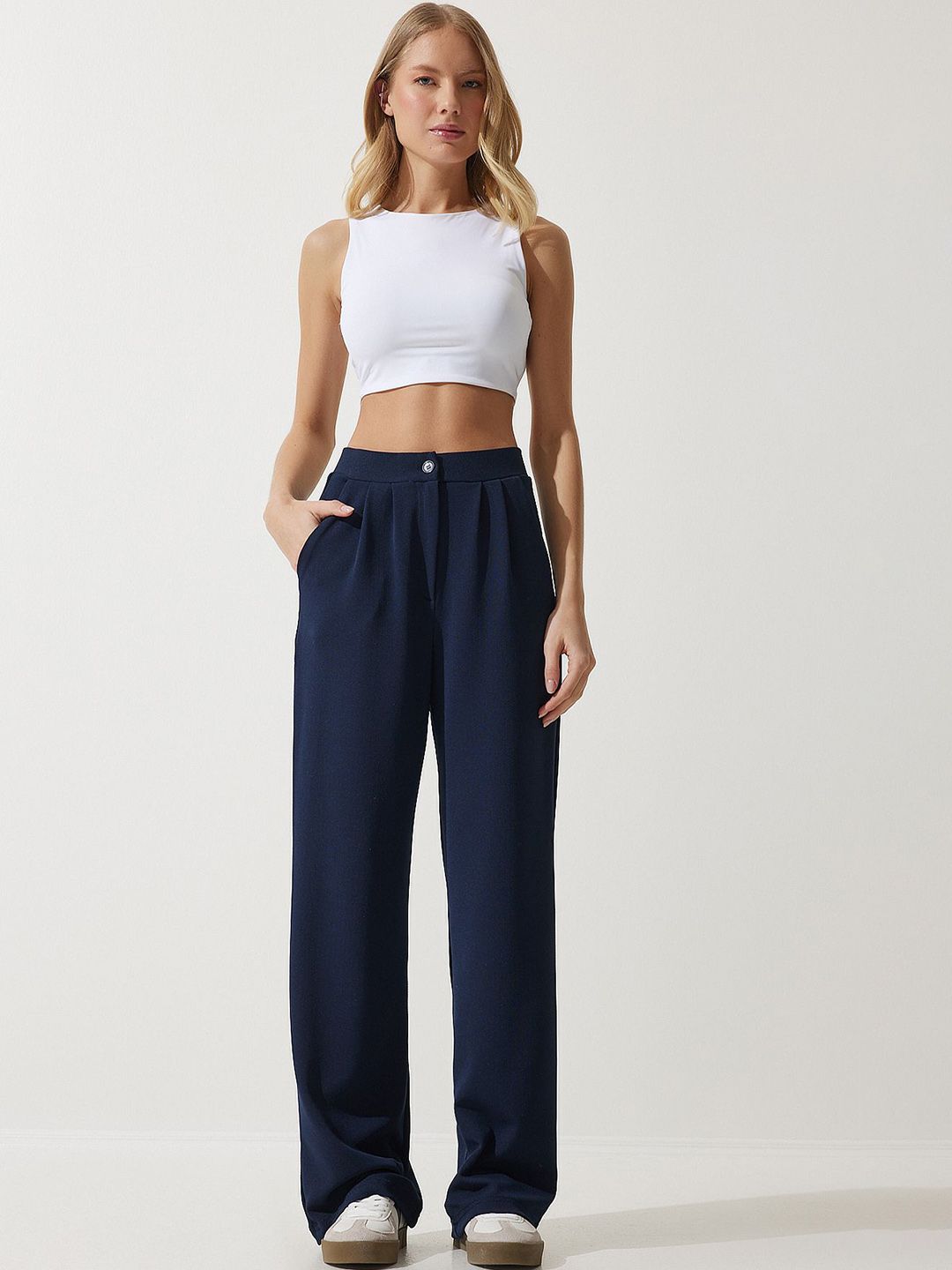 Happiness istanbul Women Mid-Rise Trouser-picture-18