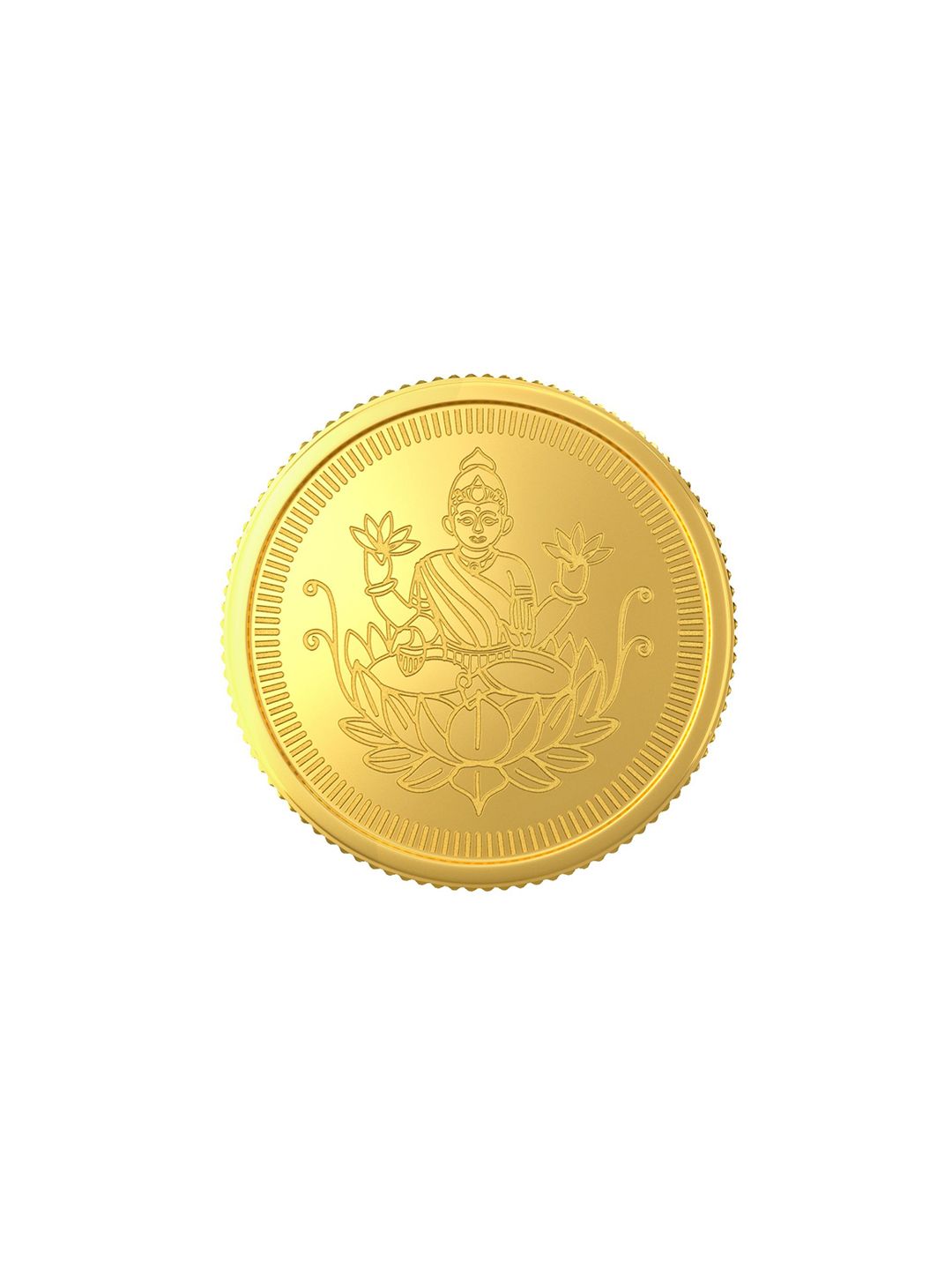 Joyalukkas Lakshmi 22KT Gold Coin-2gm