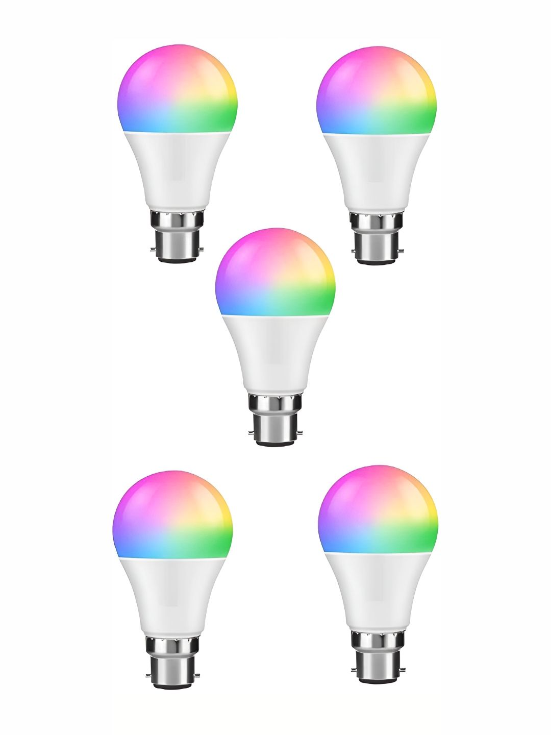 SPARK WORLD Pink & White 5 Pieces Colourblocked Ceiling Lamps-picture-17