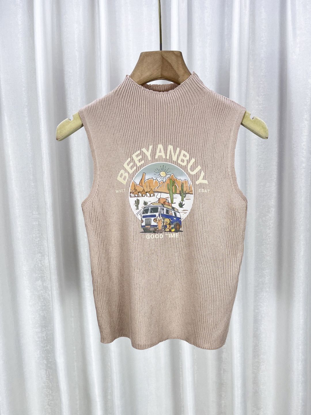 StyleCast Girls Graphic Printed High Neck Tank Top-picture-35