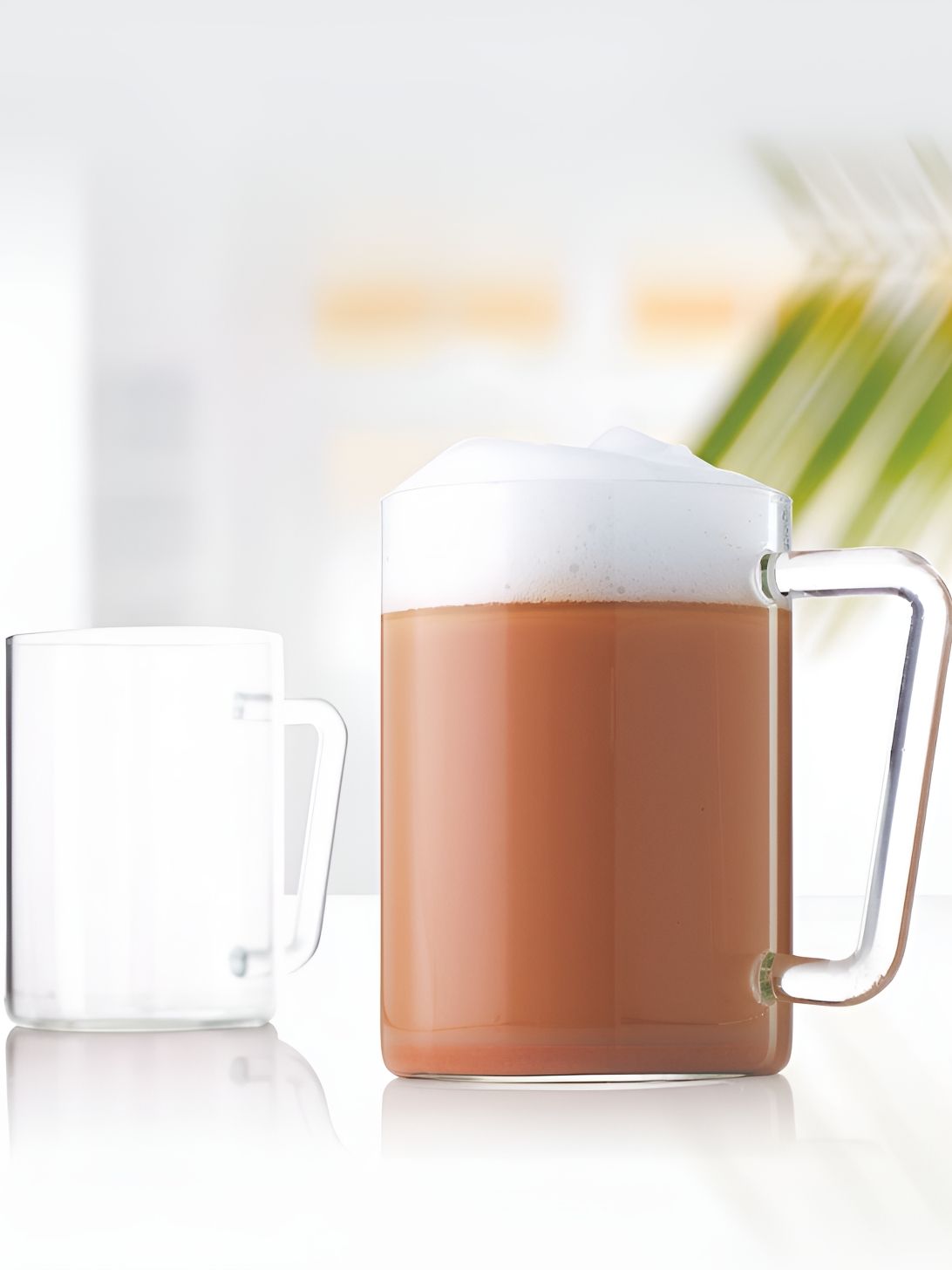 BOROSIL Transparent 2 Pcs Borosilicate Glass Glossy Mugs 500 ml-image-26