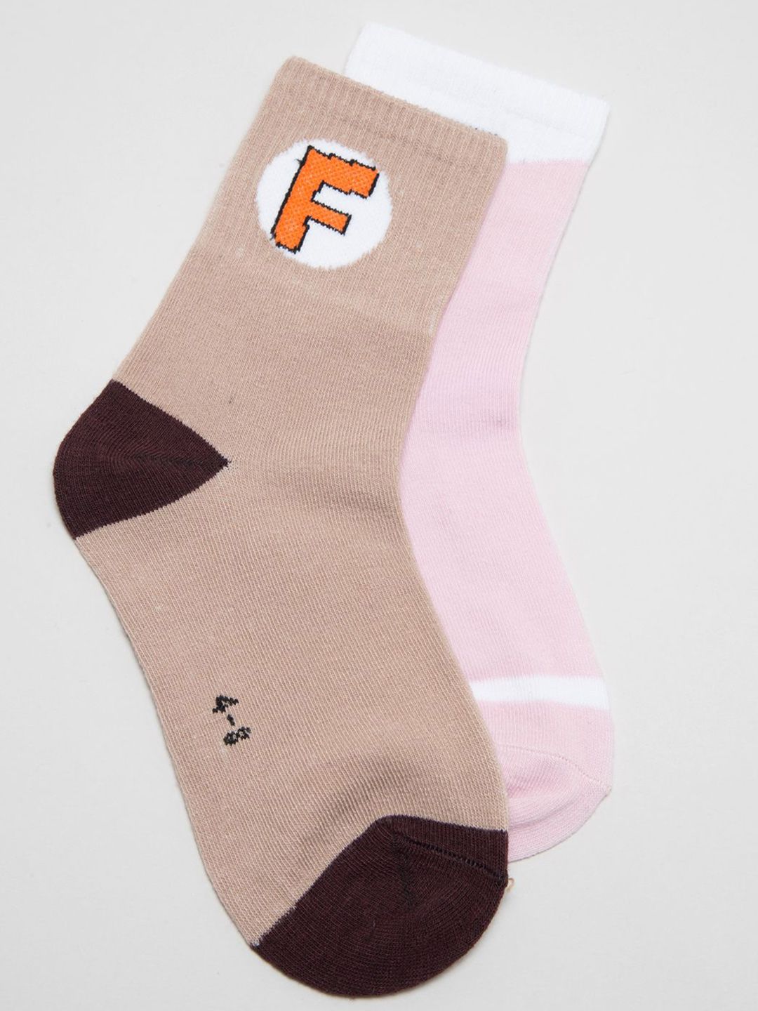 J Style Kids Pack of 2 Patterned Ankle Length Socks-picture-14