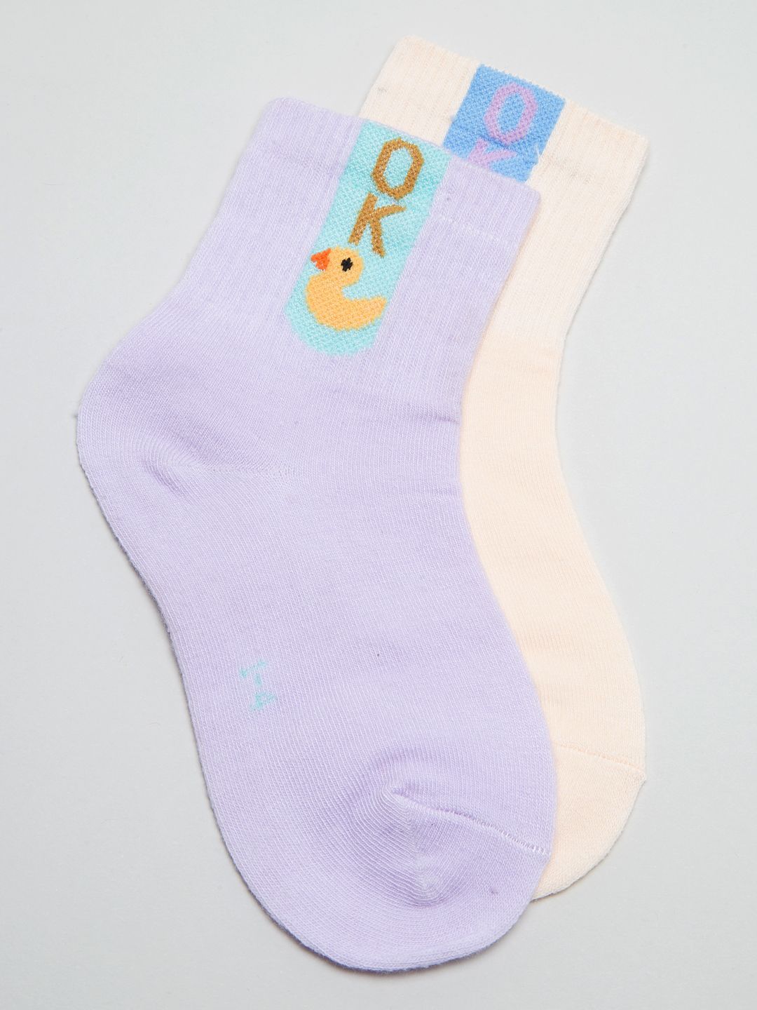 J Style Kids Pack of 2 Patterned Ankle Length Socks-picture-27
