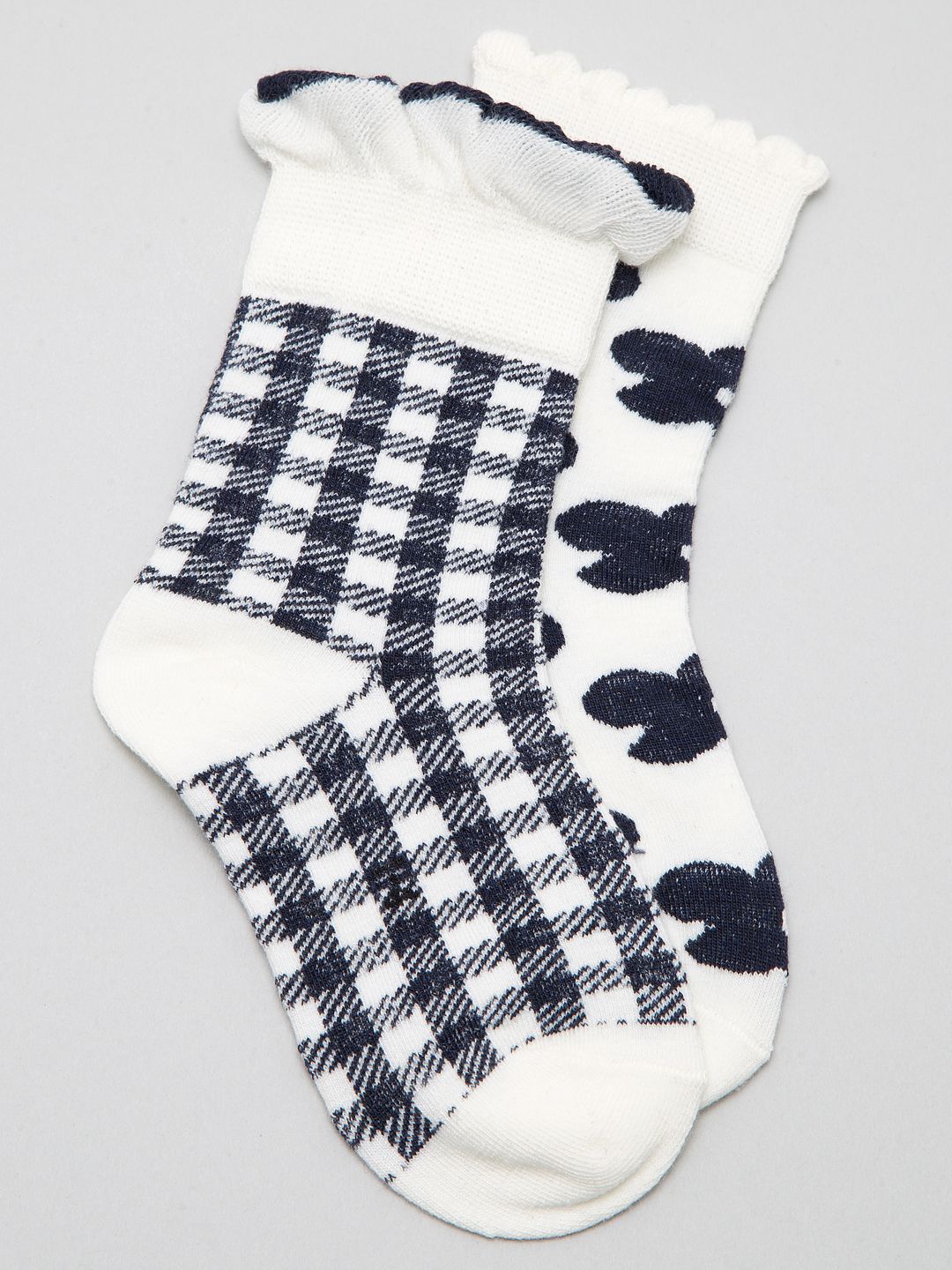 J Style Kids Pack of 2 Patterned Ankle Length Socks-picture-53