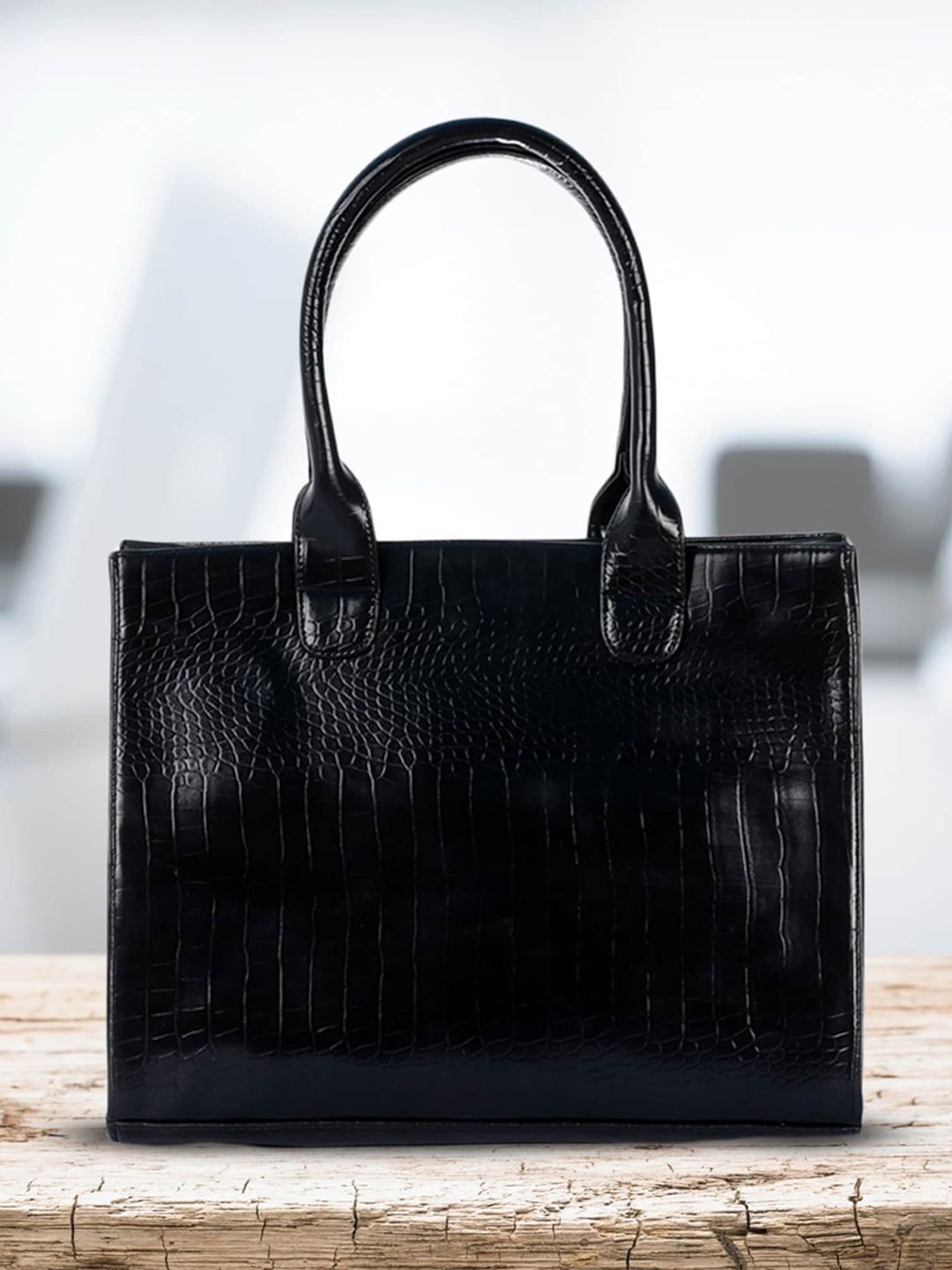 MINI WESST Bag It Up Textured Oversized Structured Shoulder Bag-picture-10