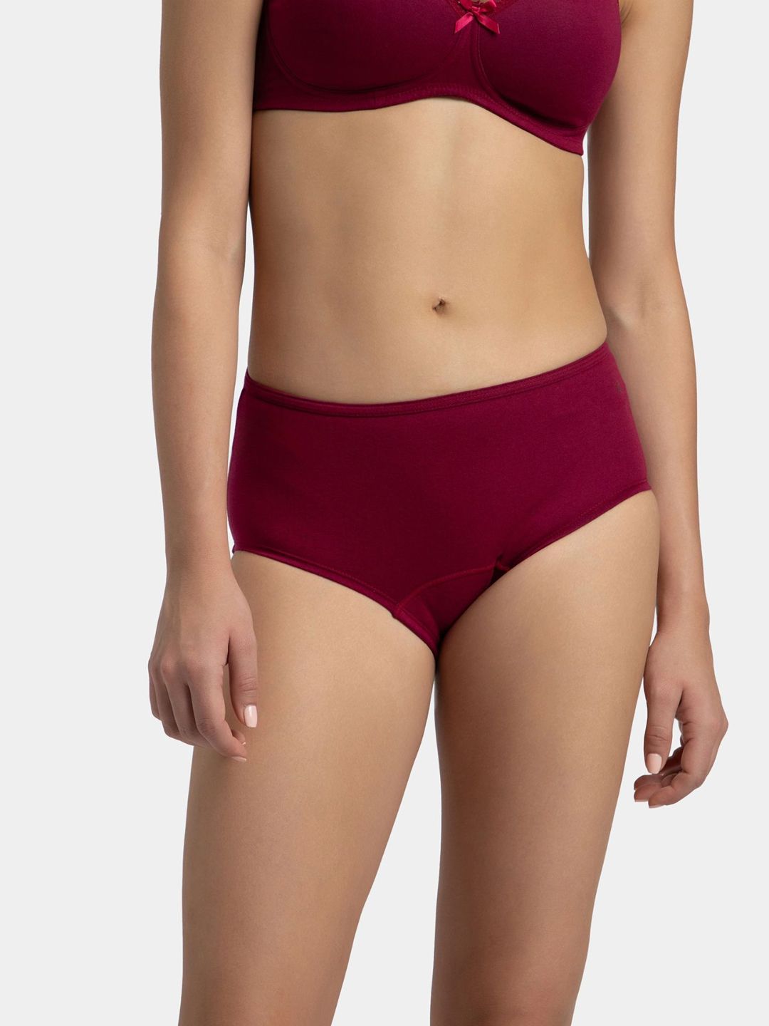 Jockey Anti Microbial Cotton Period Panty with Leak Proof Inner Absorbent Layer-picture-39