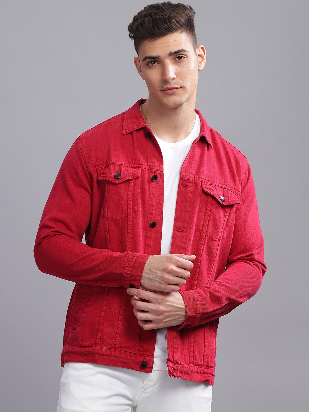 Kuons Avenue Spread Collar Denim Jacket-picture-50