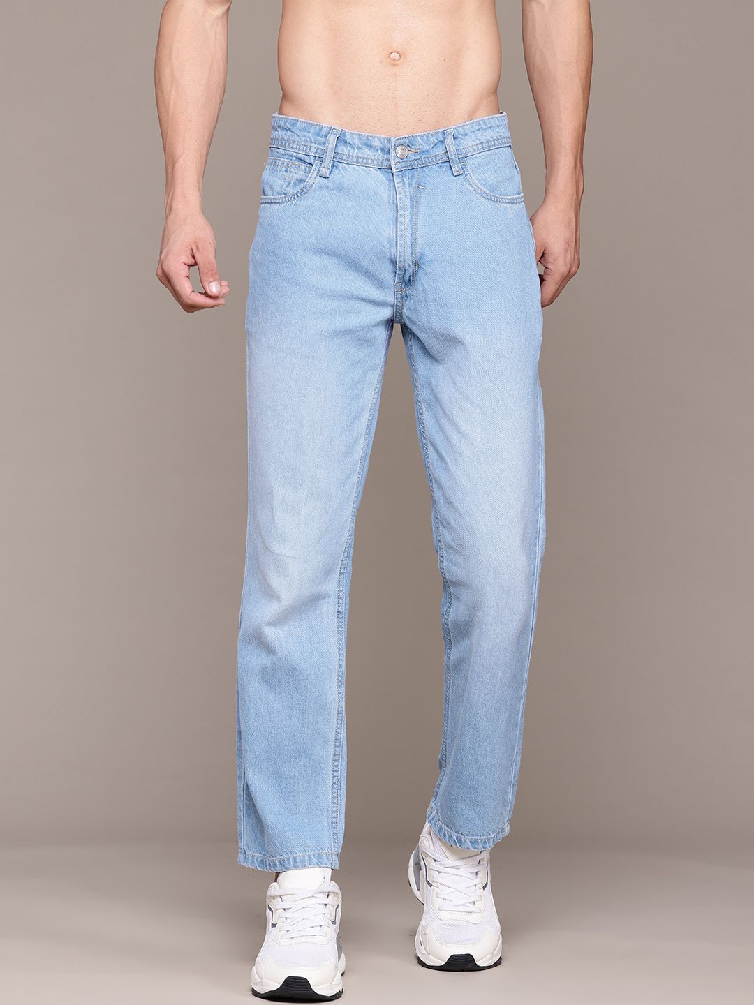 Roadster The Life Co. Men Non-Stretchable Pure Cotton Jeans-picture-34