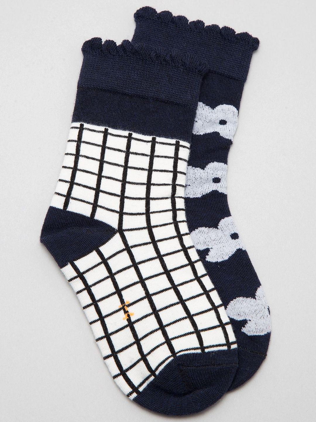 J Style Kids Pack of 2 Patterned Ankle Length Socks-picture-27