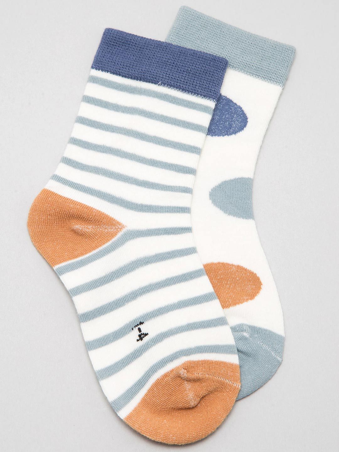 J Style Kids Pack Of 2 Patterned Above Ankle Length Socks-picture-54