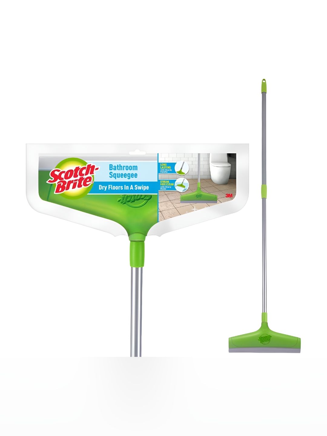 scotch brite Scotch-Brite Bathroom Squeegee with Telescopic Handle-picture-26