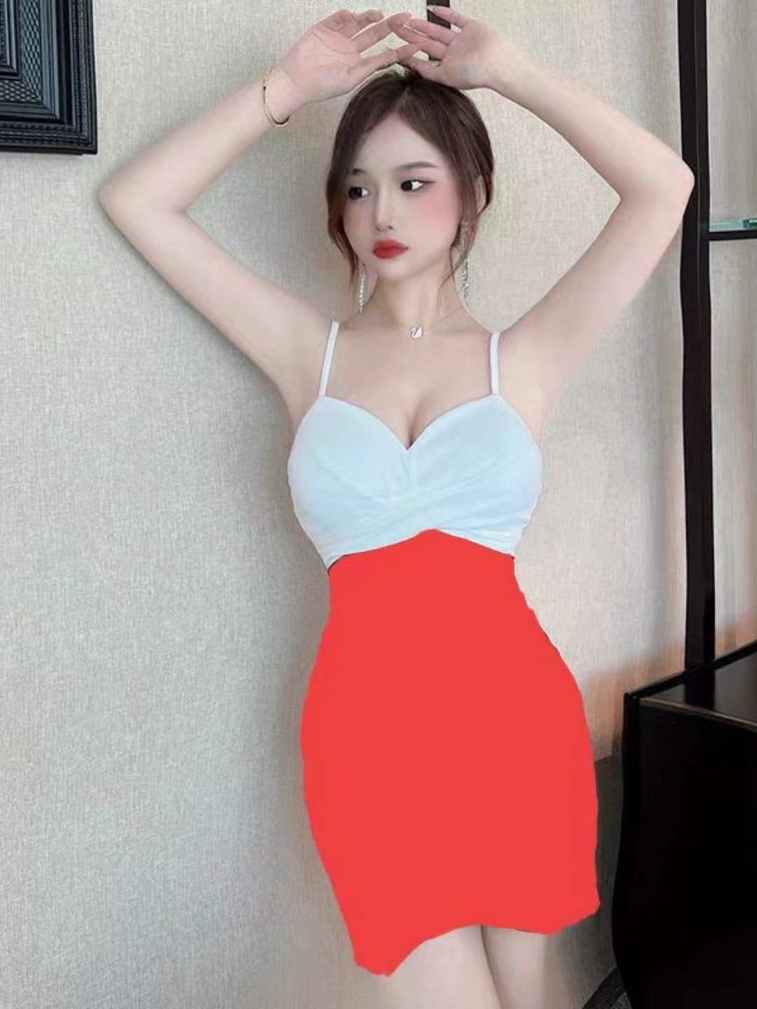 StyleCast Girls Colourblocked Bodycon Dress-picture-25