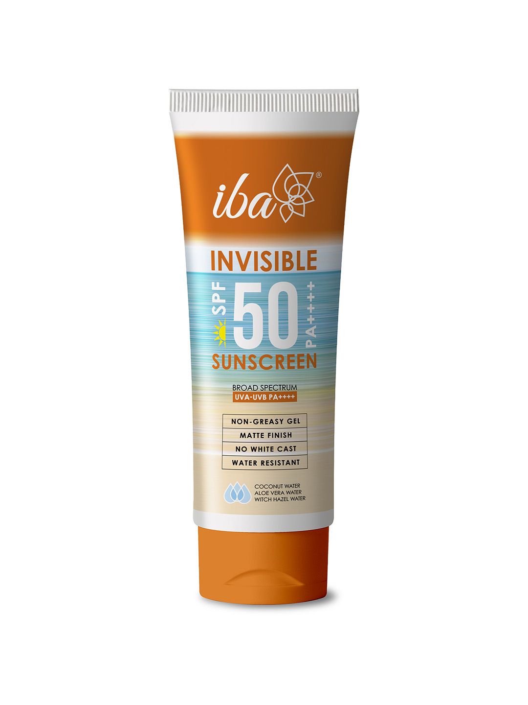 Iba Invisible SPF 50 Sunscreen PA++++ With Aloevera Coconut Water & Witchhazel - 100g-picture-3