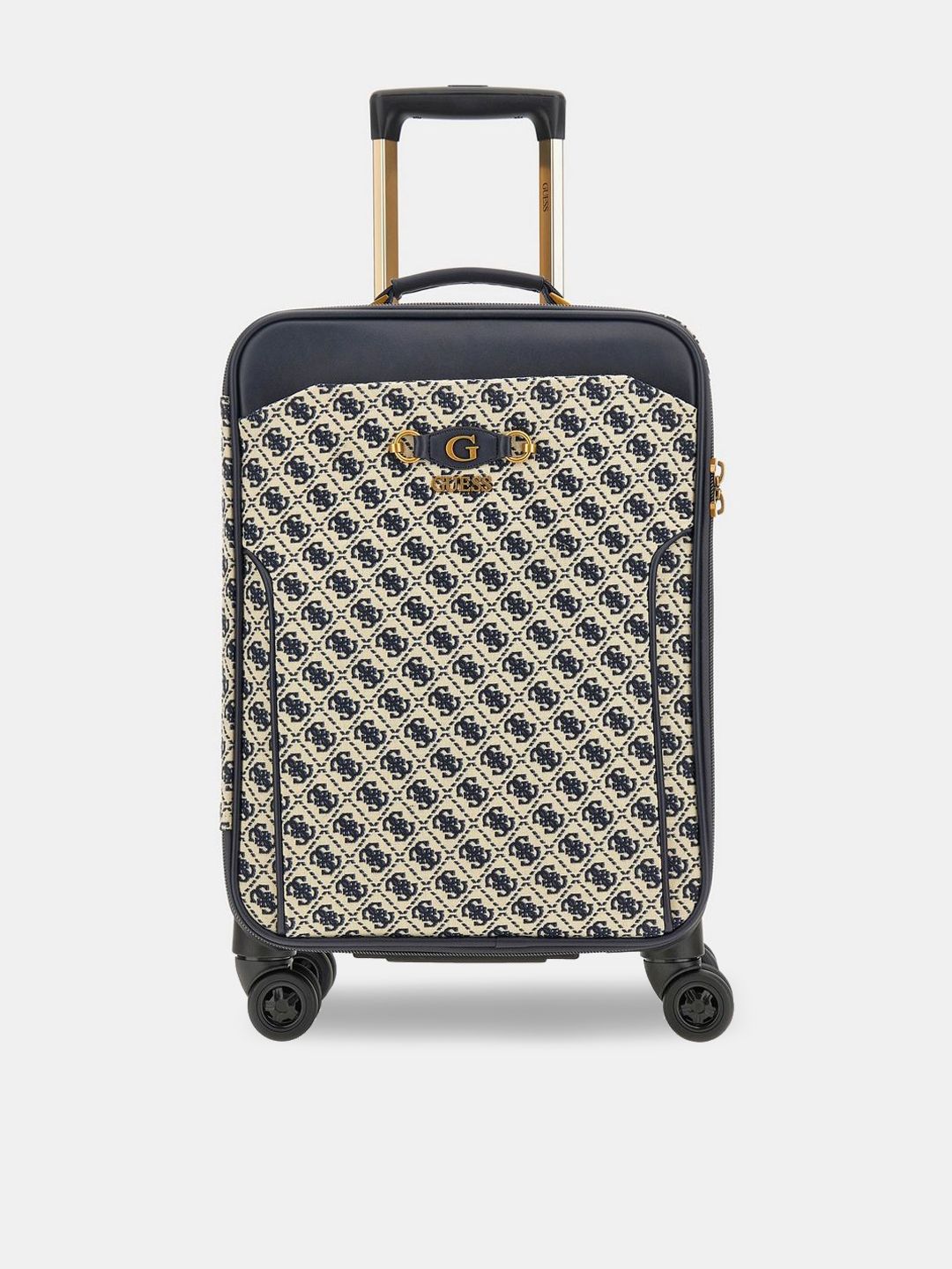 GUESS Printed Hard-Sided Cabin Trolley Suitcase-picture-50