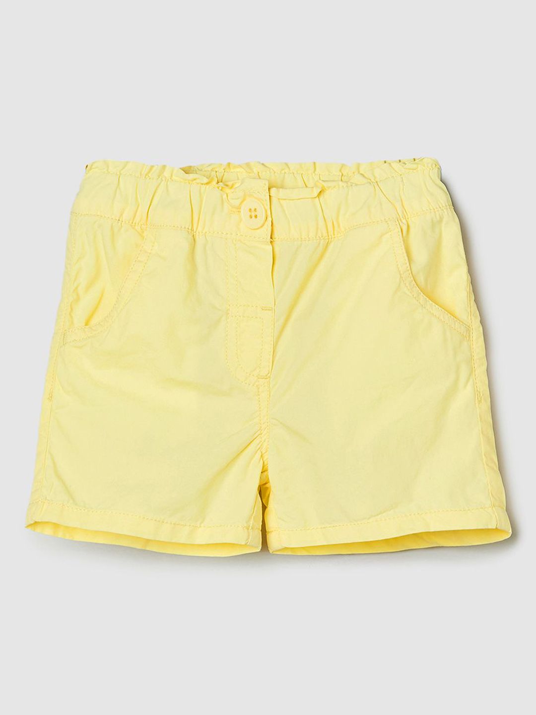 max Girls Mid-Rise Pure Cotton Shorts-picture-31