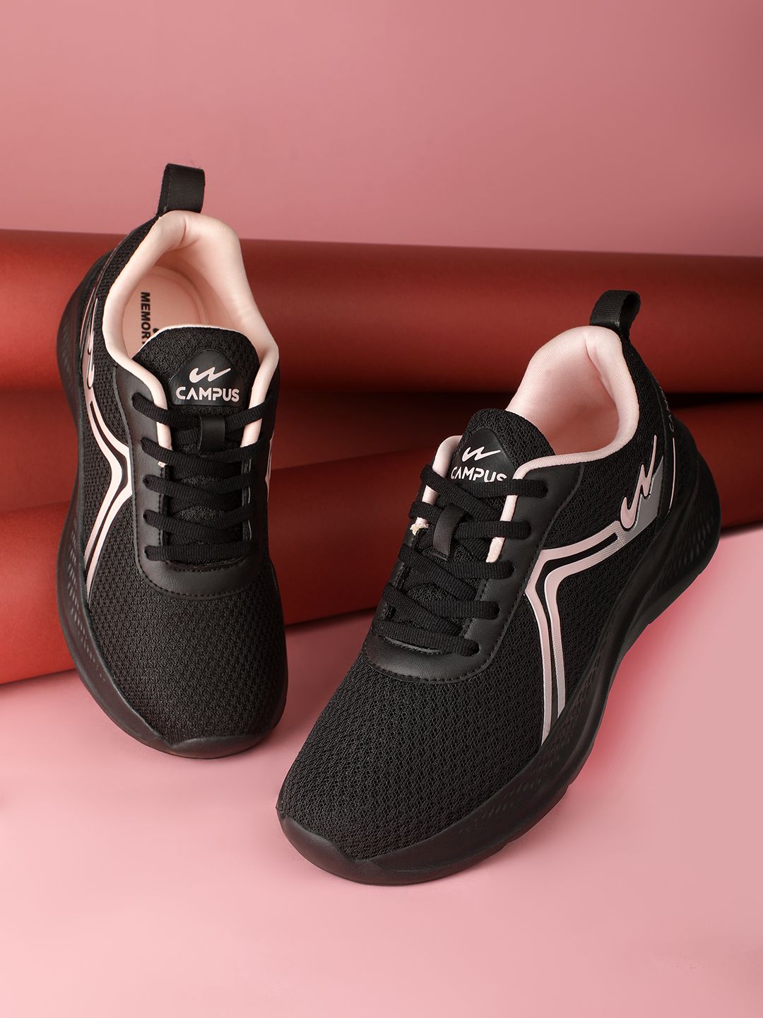 Campus Women Mesh Running Shoes-image-3