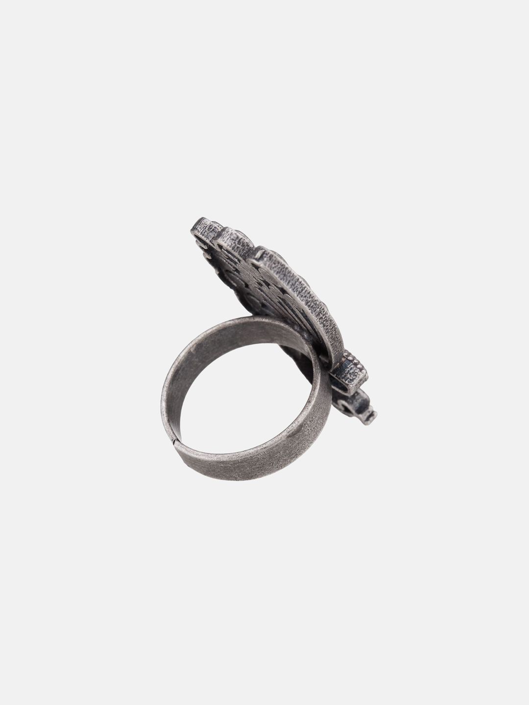 ATIBELLE Silver Plated German Silver Finger Ring