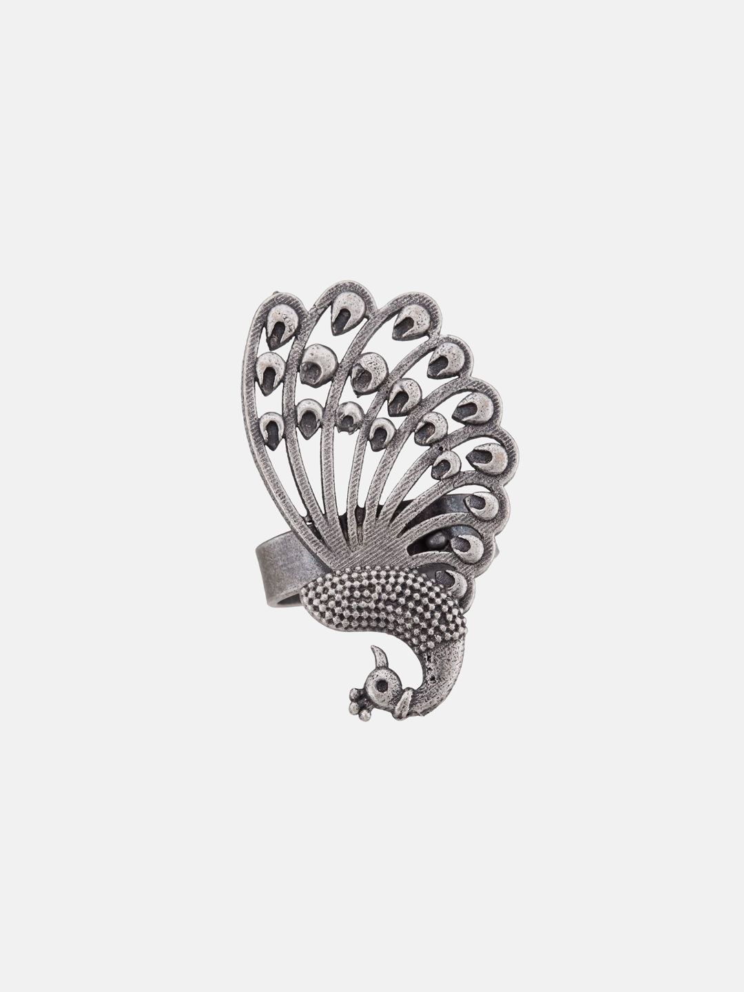 ATIBELLE Silver Plated German Silver Finger Ring
