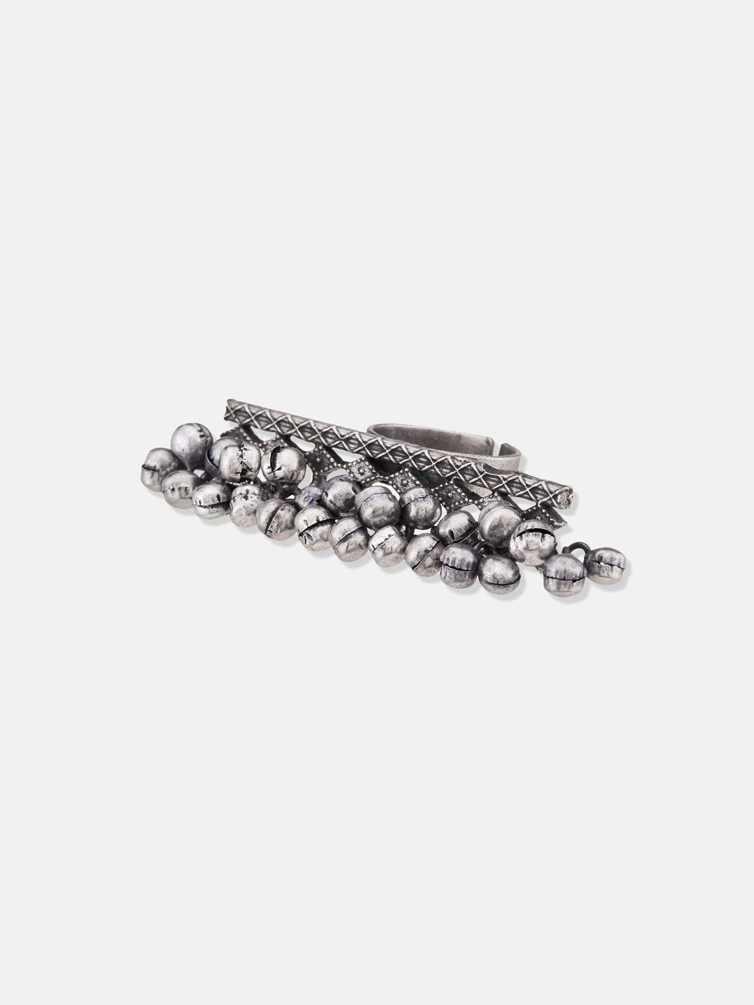 ATIBELLE Silver Plated German Silver Finger Ring