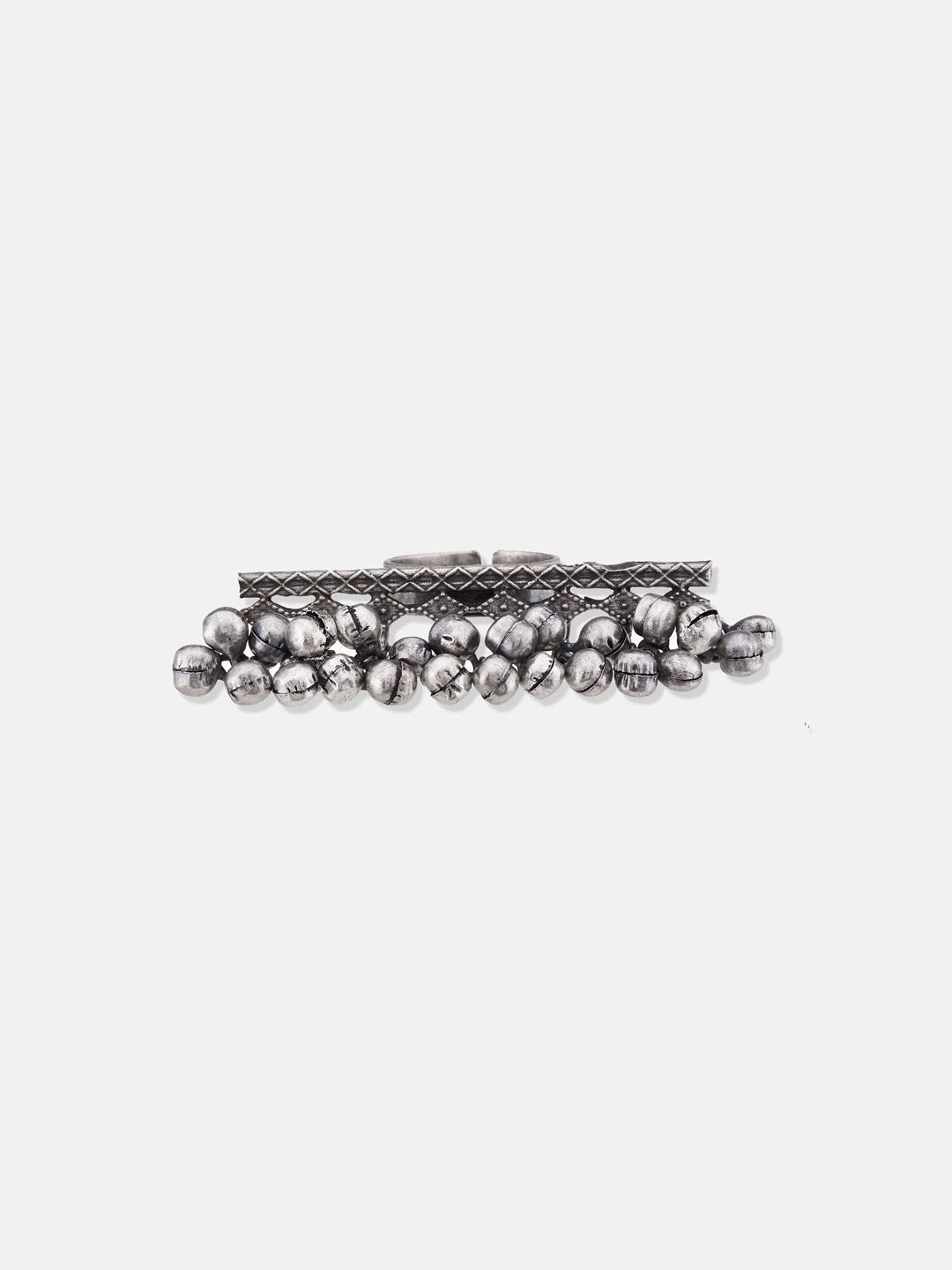 ATIBELLE Silver Plated German Silver Finger Ring