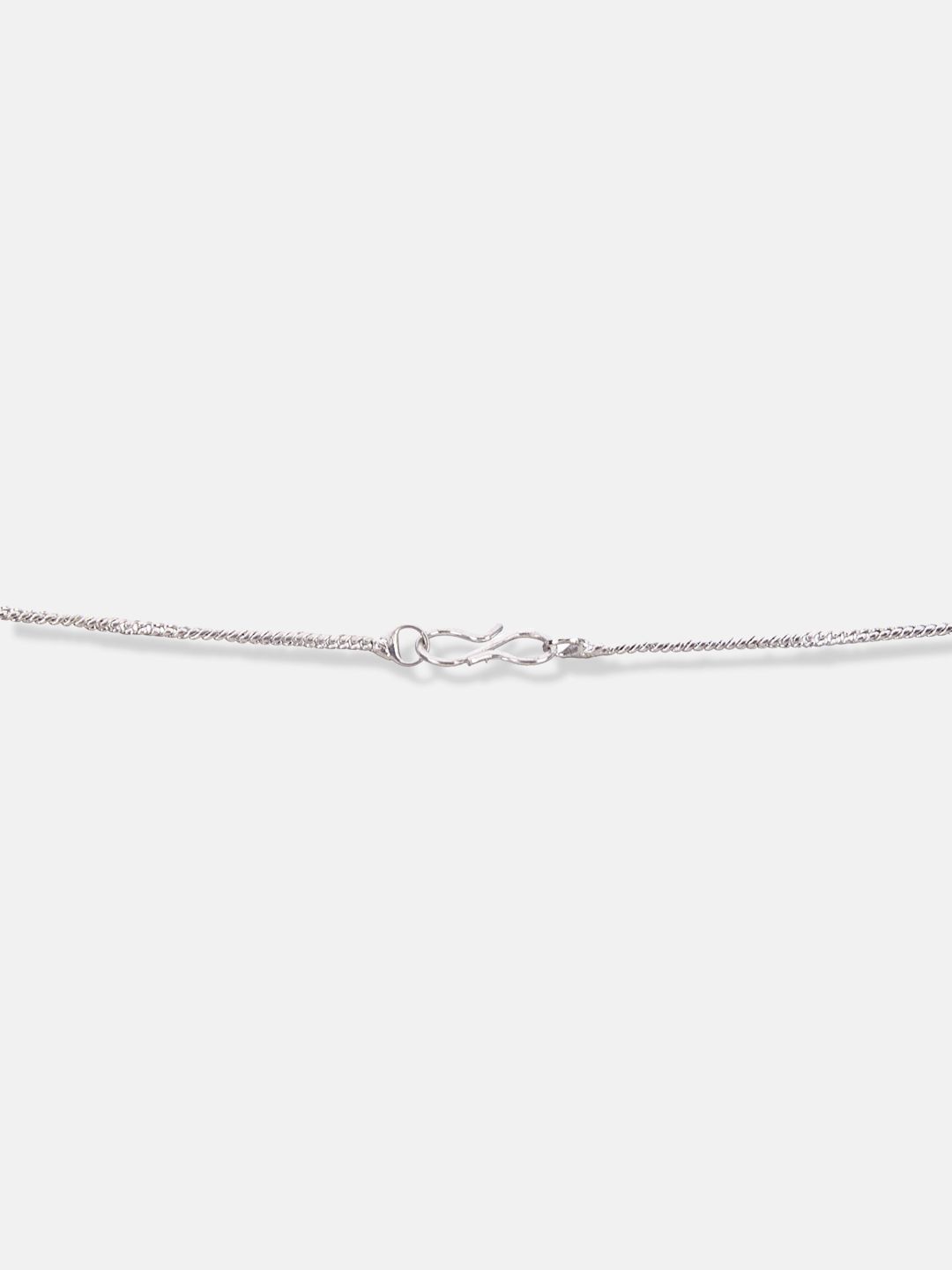 ATIBELLE German Silver-Plated Stone Studded Jewellery Set