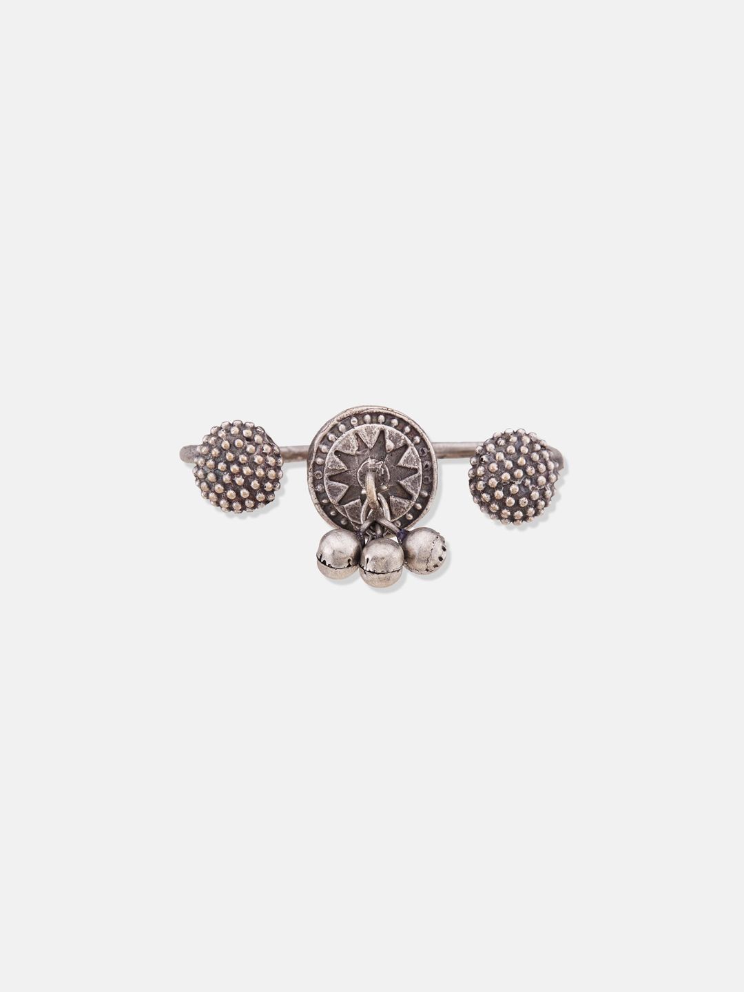 ATIBELLE Silver Plated German Silver Finger Ring