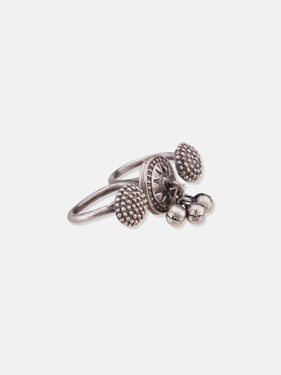 ATIBELLE Silver Plated German Silver Finger Ring