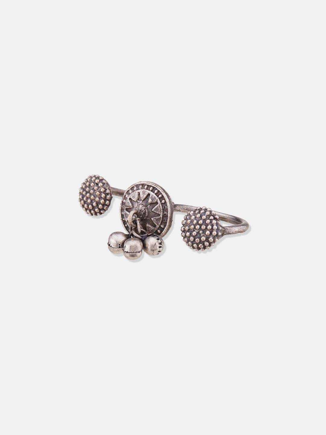ATIBELLE Silver Plated German Silver Finger Ring