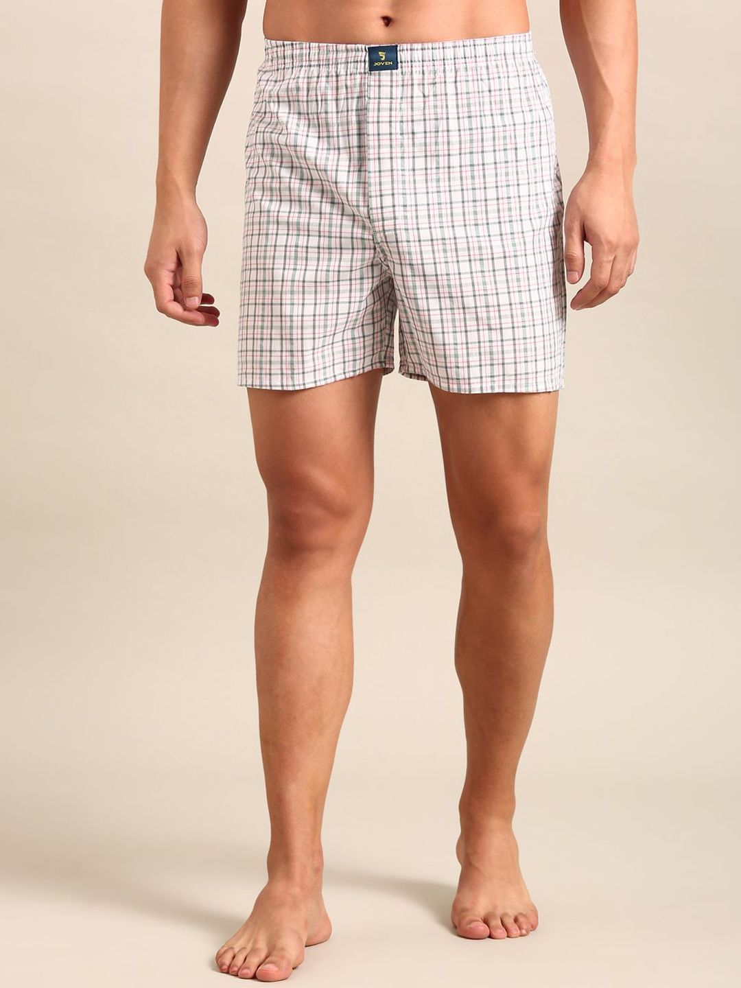 Joven Checked Pure Cotton Boxers  JB1C-JB149-picture-19
