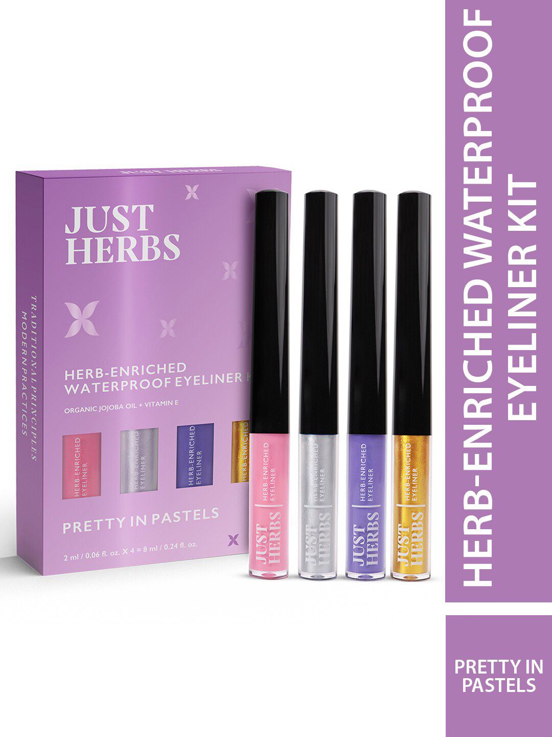 Just Herbs Herb-Enriched Set Of 4 Waterproof Eyeliner-2mlEach- JHEL05-JHEL06-JHEL07-JHEL12-image-49