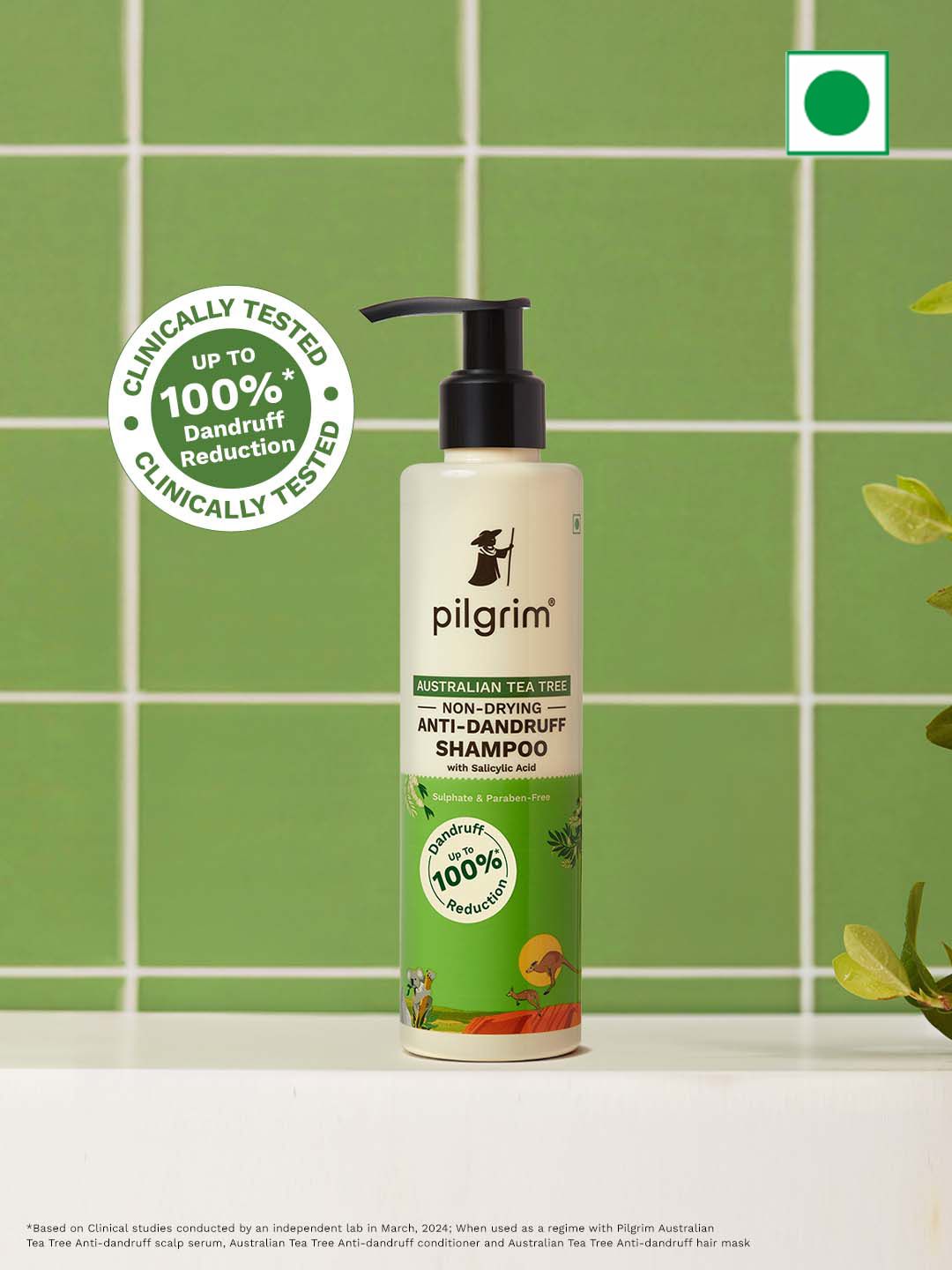 Pilgrim Australian Tea Tree Anti-Dandruff Shampoo With Salicylic Acid- 200 ml