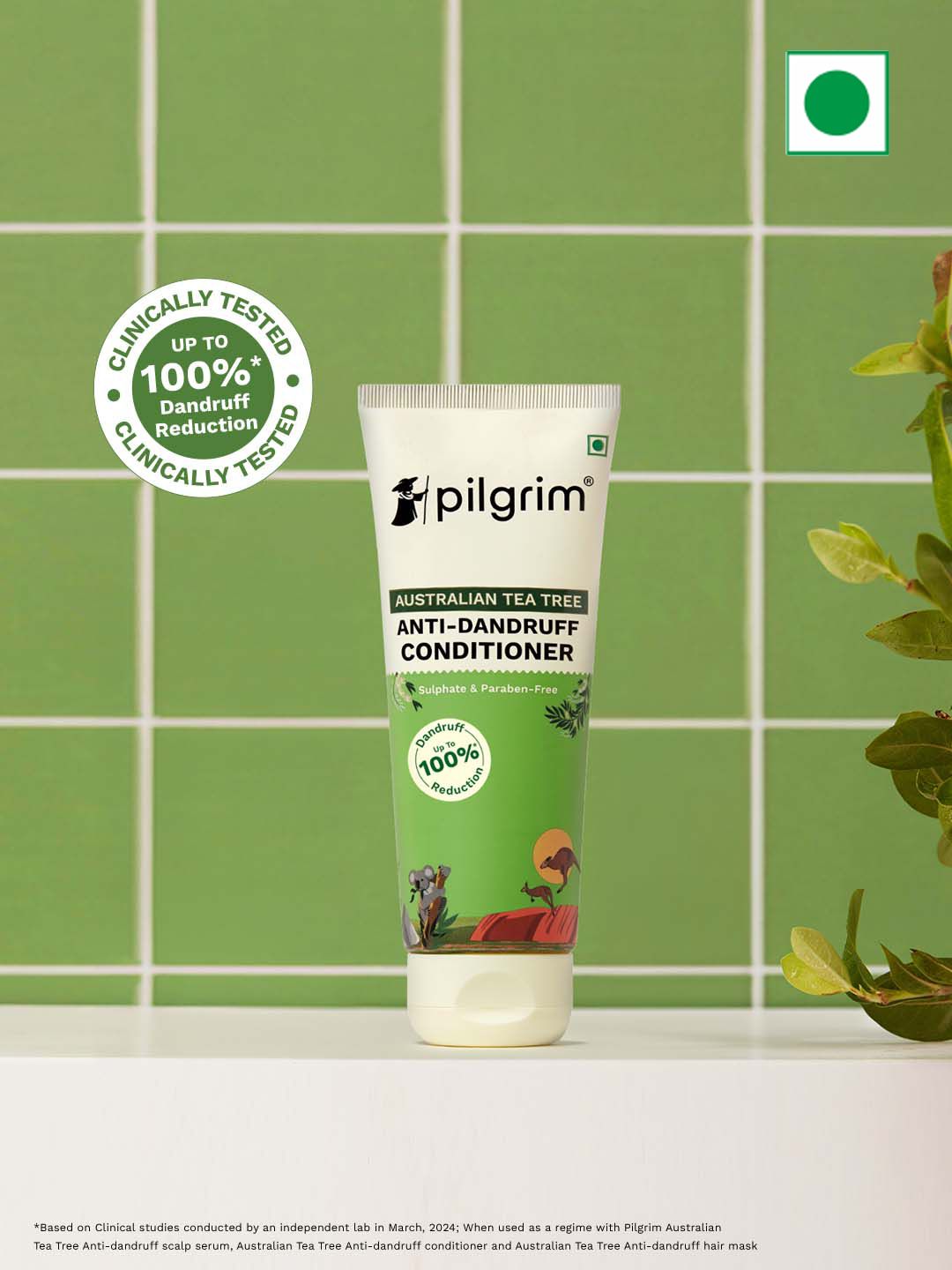 Pilgrim Australian Tea Tree Anti-Dandruff Conditioner For Detangles Hair - 200ml-picture-36
