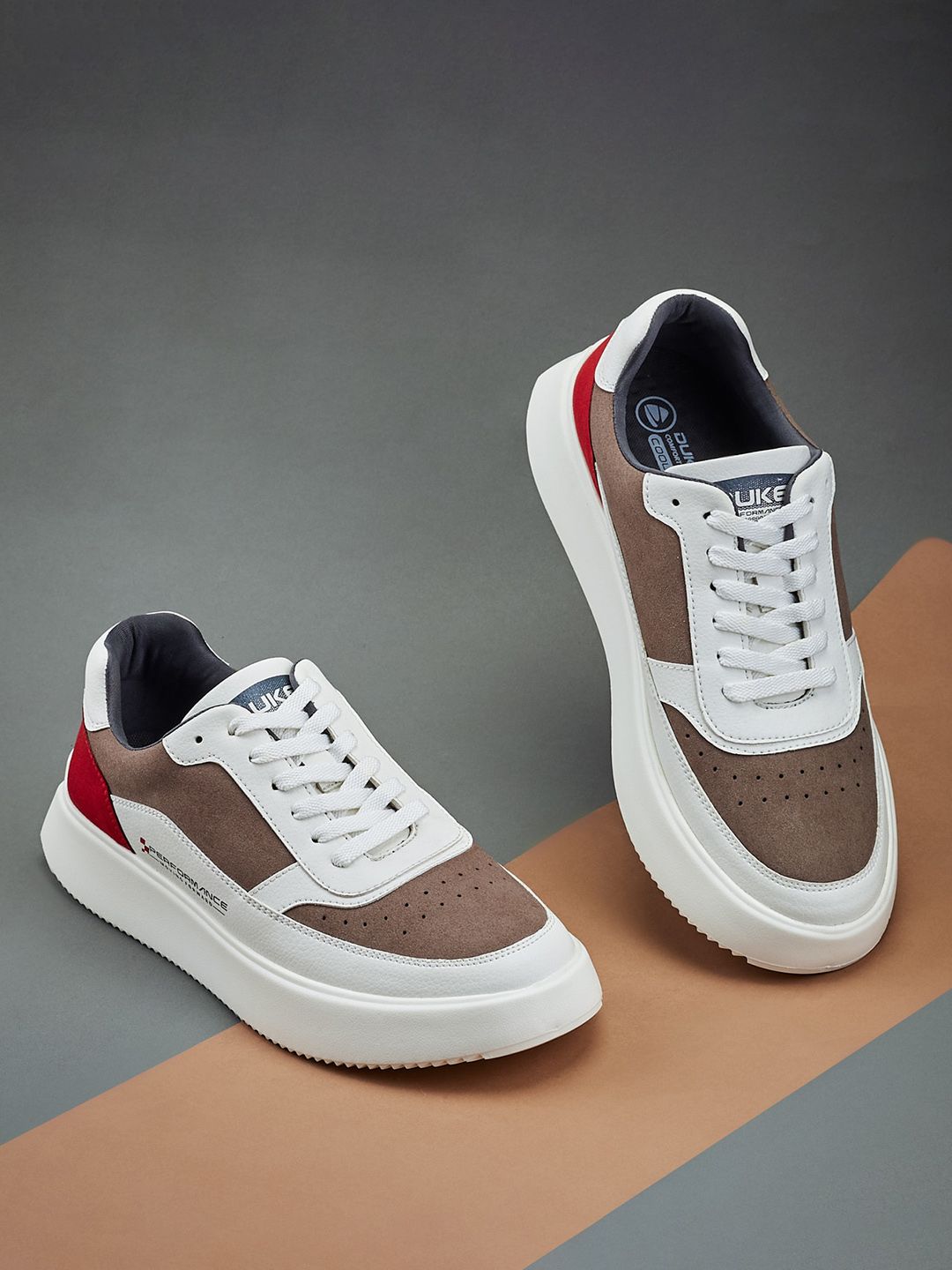 Duke Men Round Toe Mesh Sneakers-picture-11