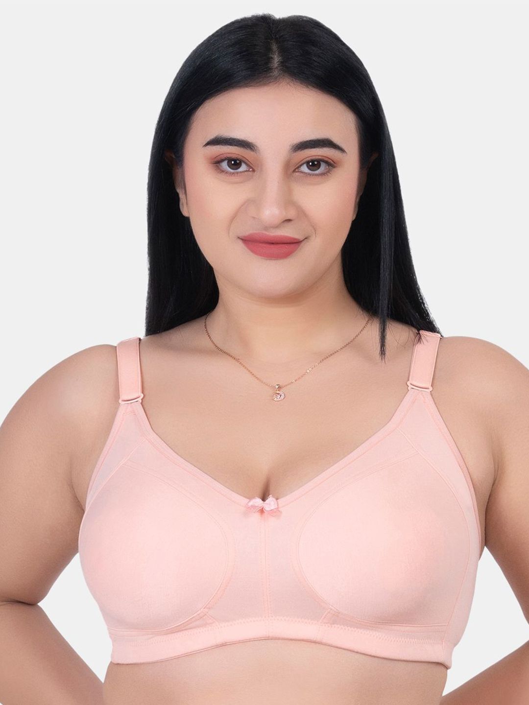 KOMLI Plus Size Non Padded Cotton Minimizer Bra-picture-20