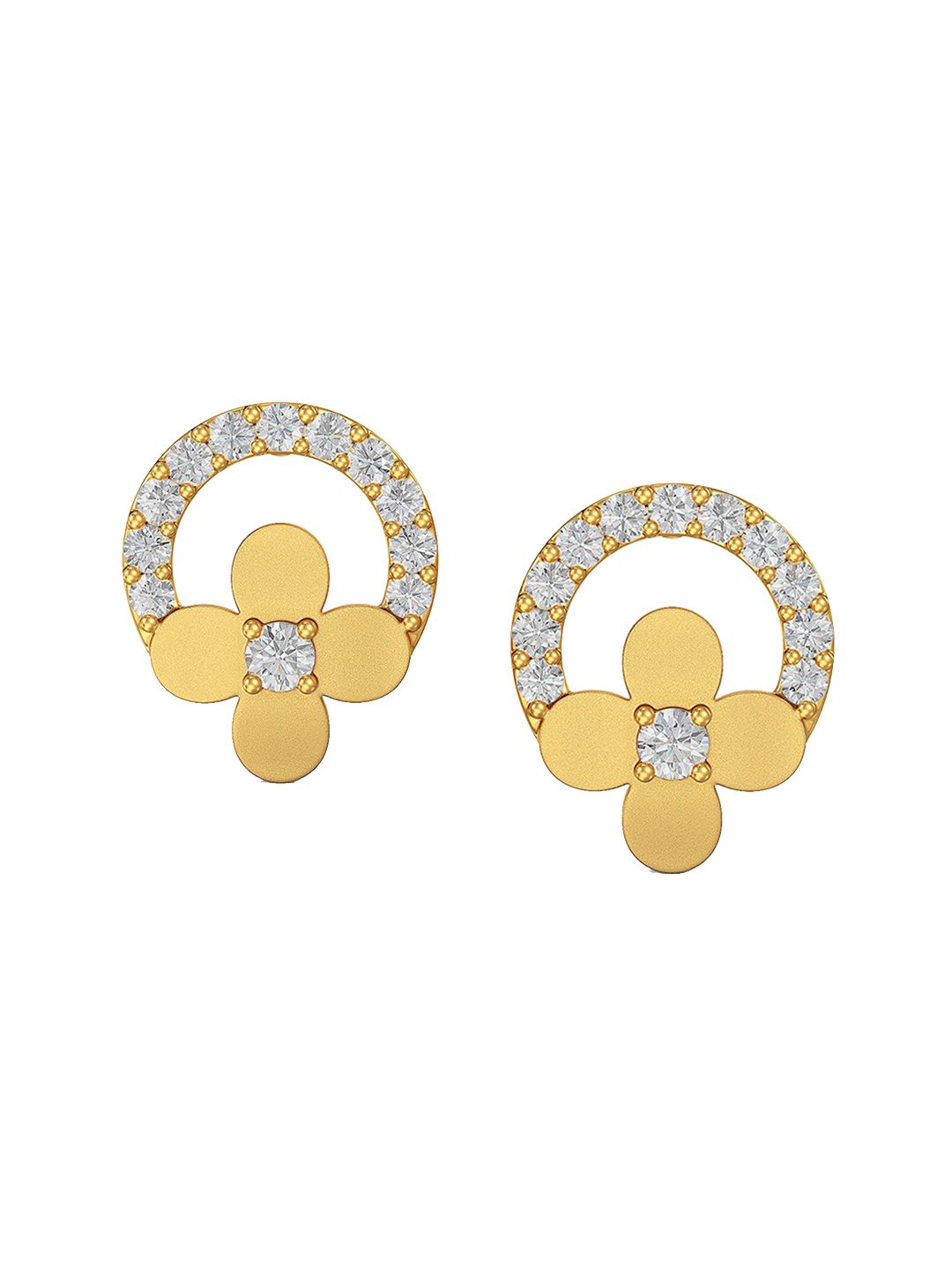 Joyalukkas Girls BIS Hallmark 22KT Gold Studs-picture-44