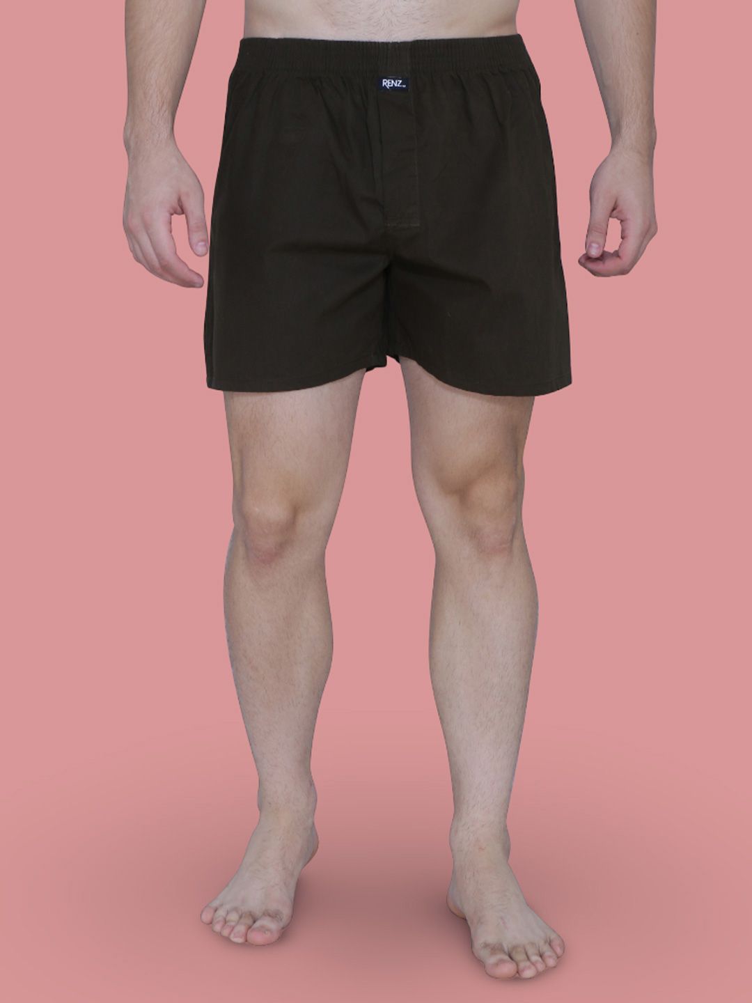 RENZ Mid Rise Carbon Finish Pure Cotton Boxer-picture-4