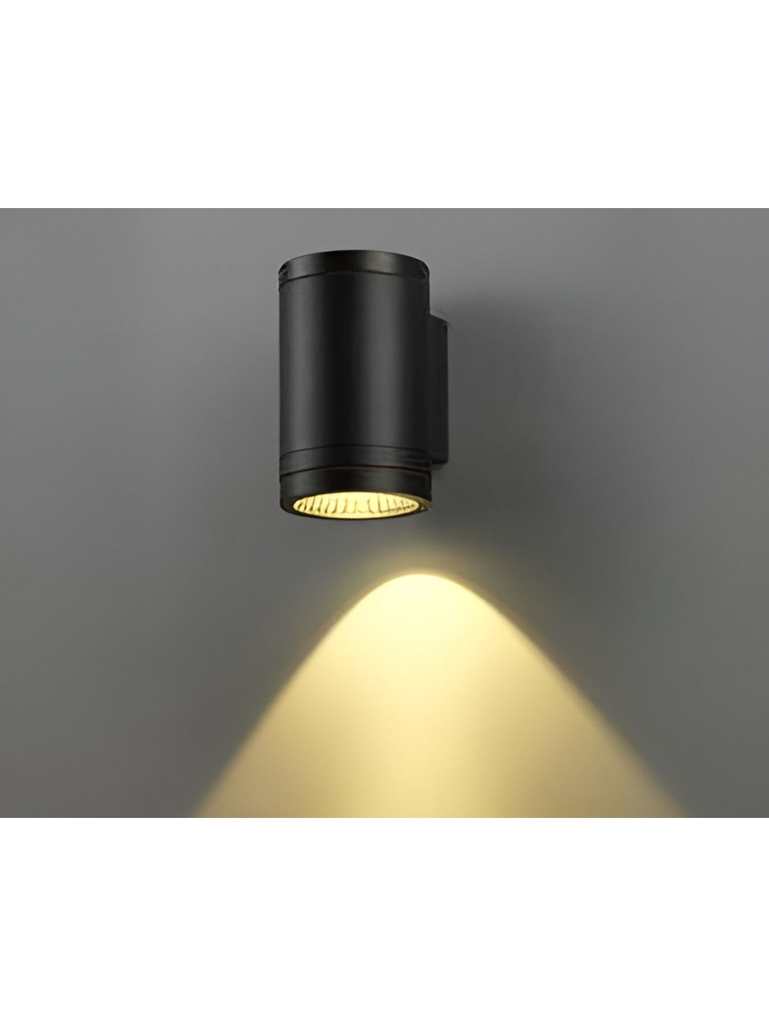 SPARK WORLD Black Cylinder Textured Metal Self Assembly Outdoor Lamps-picture-40