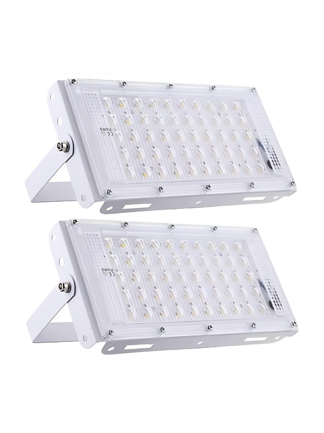 SPARK WORLD White 2 Pieces Self Assembly Outdoor Lamp-picture-31