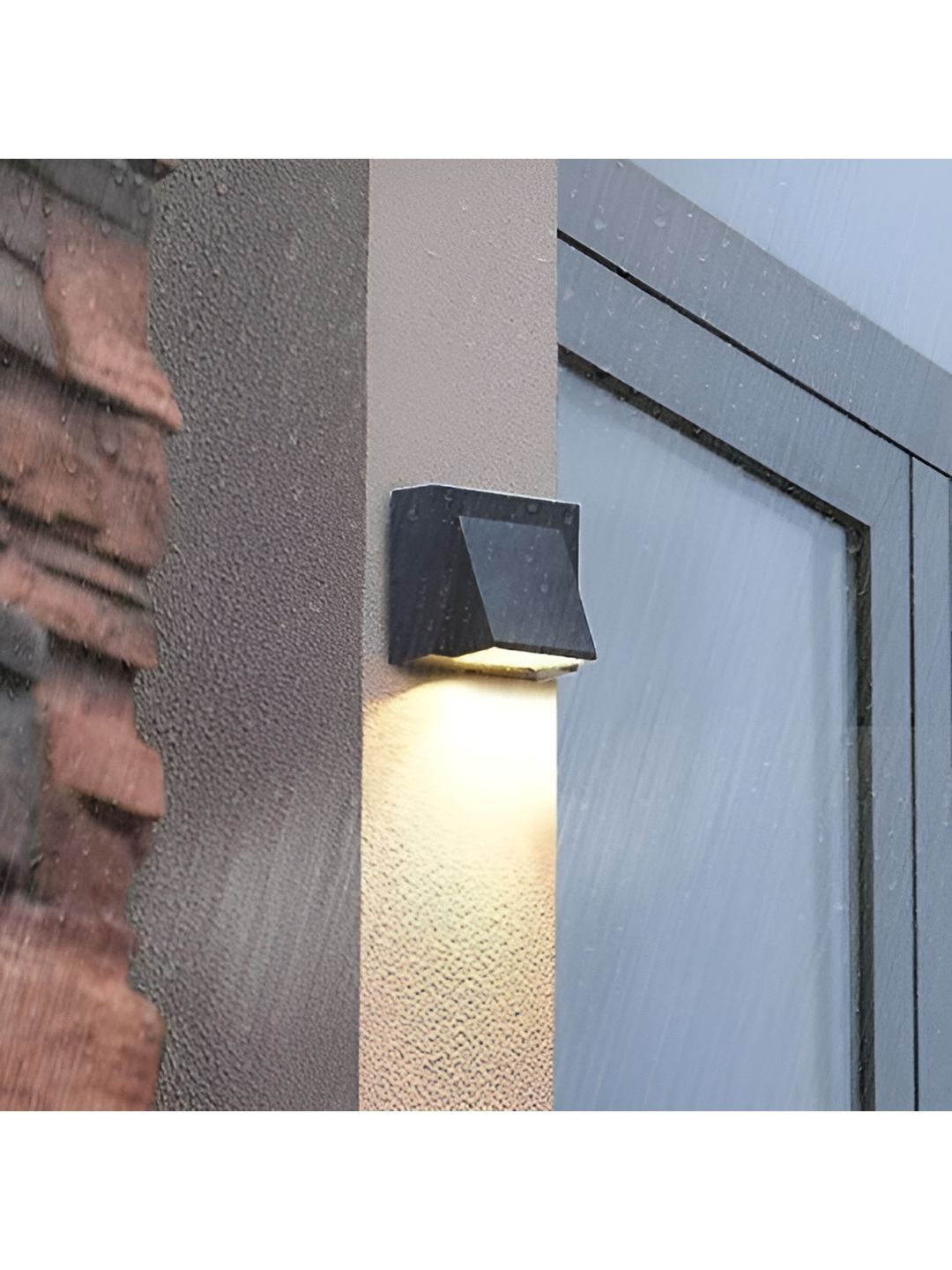 SPARK WORLD Yellow & Black Textured Outdoor Lamp-picture-40