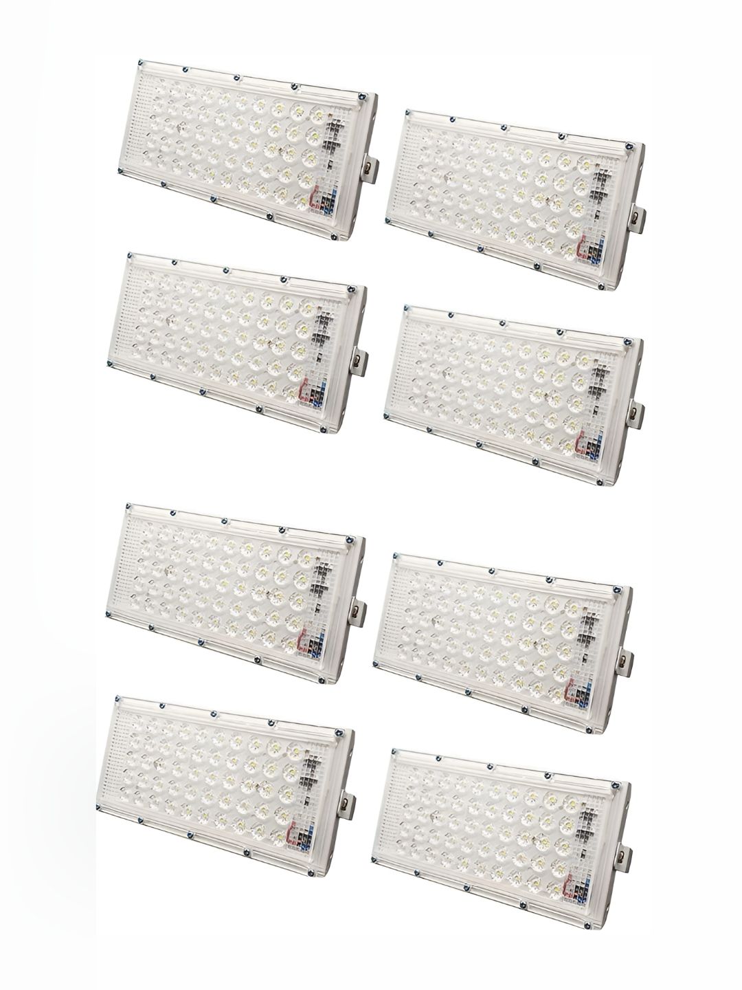 SPARK WORLD White 2 Pieces Iron Textured Outdoor Lamps-picture-37