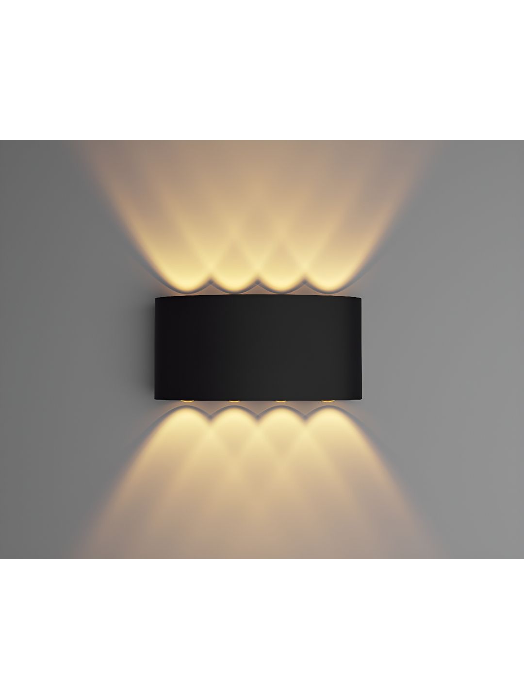 SPARK WORLD Black Metal Textured Outdoor Lamps-picture-34