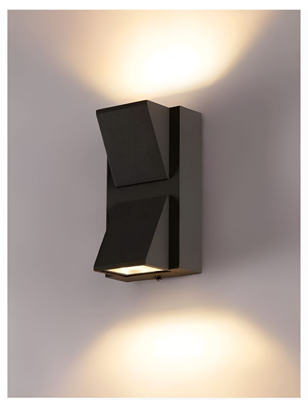 SPARK WORLD Yellow Metal Square Shaped Outdoor Lamp-picture-15