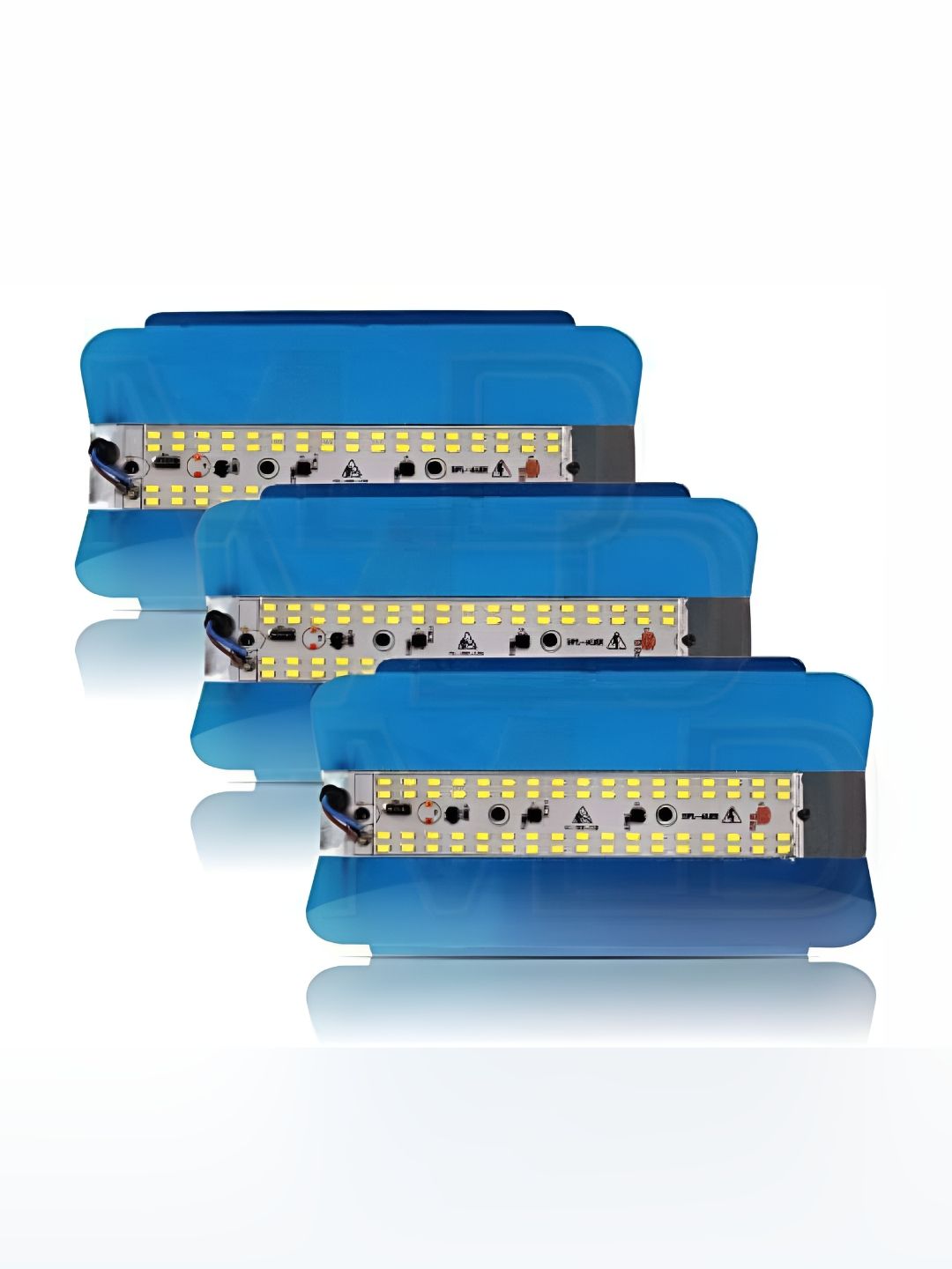 SPARK WORLD 3-Pcs White & Blue Aluminium Outdoor Lamp-picture-25