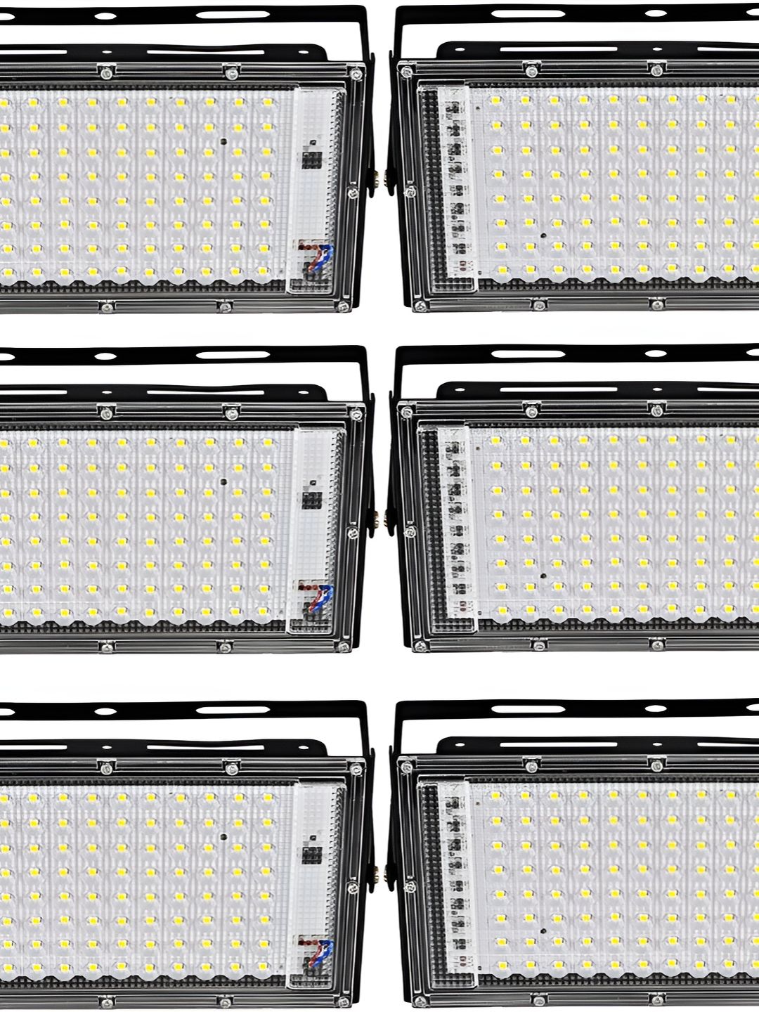 SPARK WORLD White 6Pcs Square Shaped Outdoor Lamps-picture-38