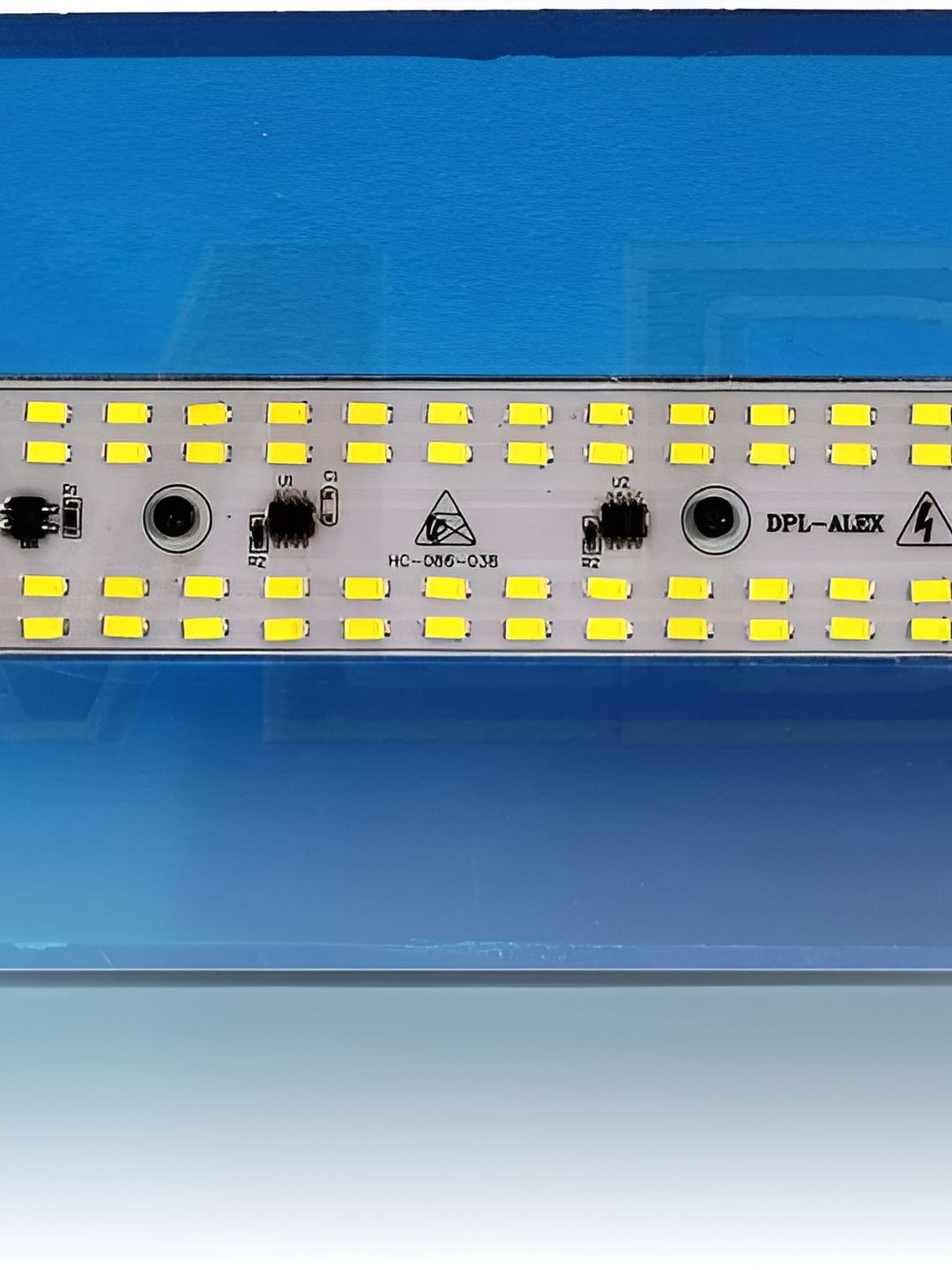 SPARK WORLD Blue & White Square Shaped Outdoor Lamp-picture-16